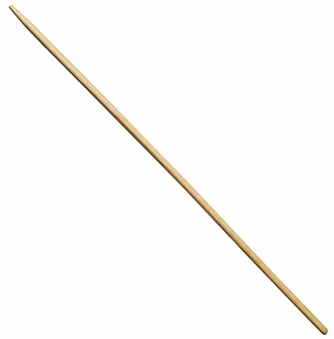 MANICO IN LEGNO DI FRASSINO UNIVERSALE PER RASTRELLI E TIRA FOGLIE TONDO A PUNTA,FRASSINO 1° SCELTA,IL CAMPO LUNGHEZZA CM.180,MADE IN ITALY 1°SCELTA