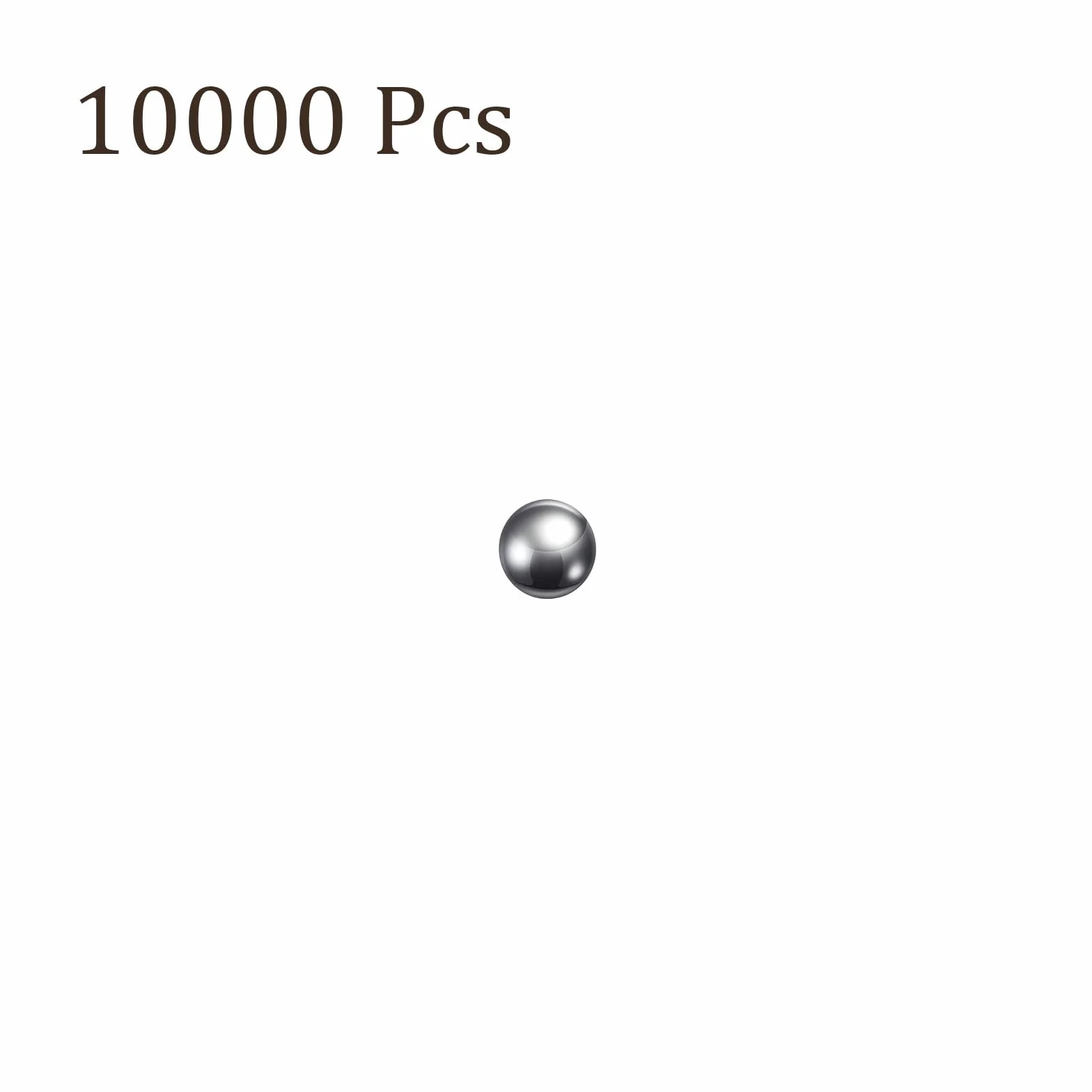 Precisione Sfere Acciaio al Carbonio 2mm per Cuscinetti Valvole 10000pz