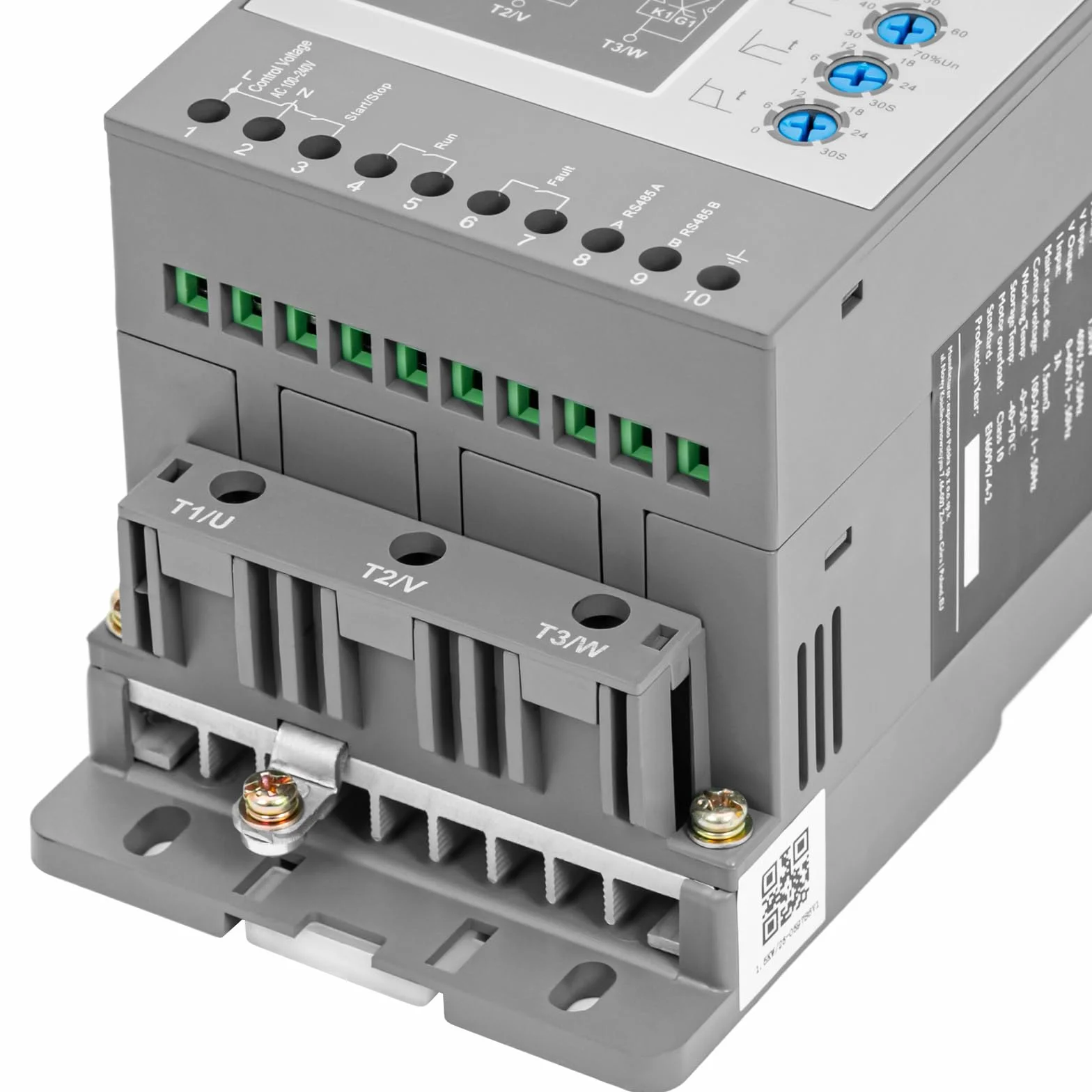 MSW Avviatore statico 400 V / 110 220 V 1,5 kW 3 A Avviatore statico per motore Soft starter Avviatori Soft-Starter