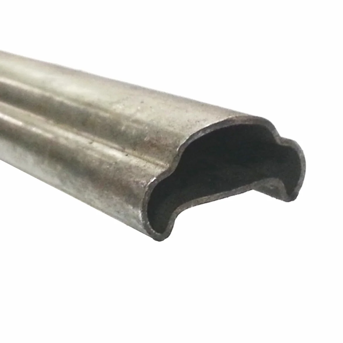 Mancorrente barra corrimano in ferro grezzo 50x25 mm Spessore 1,5 mm 1 mt Made in Italy
