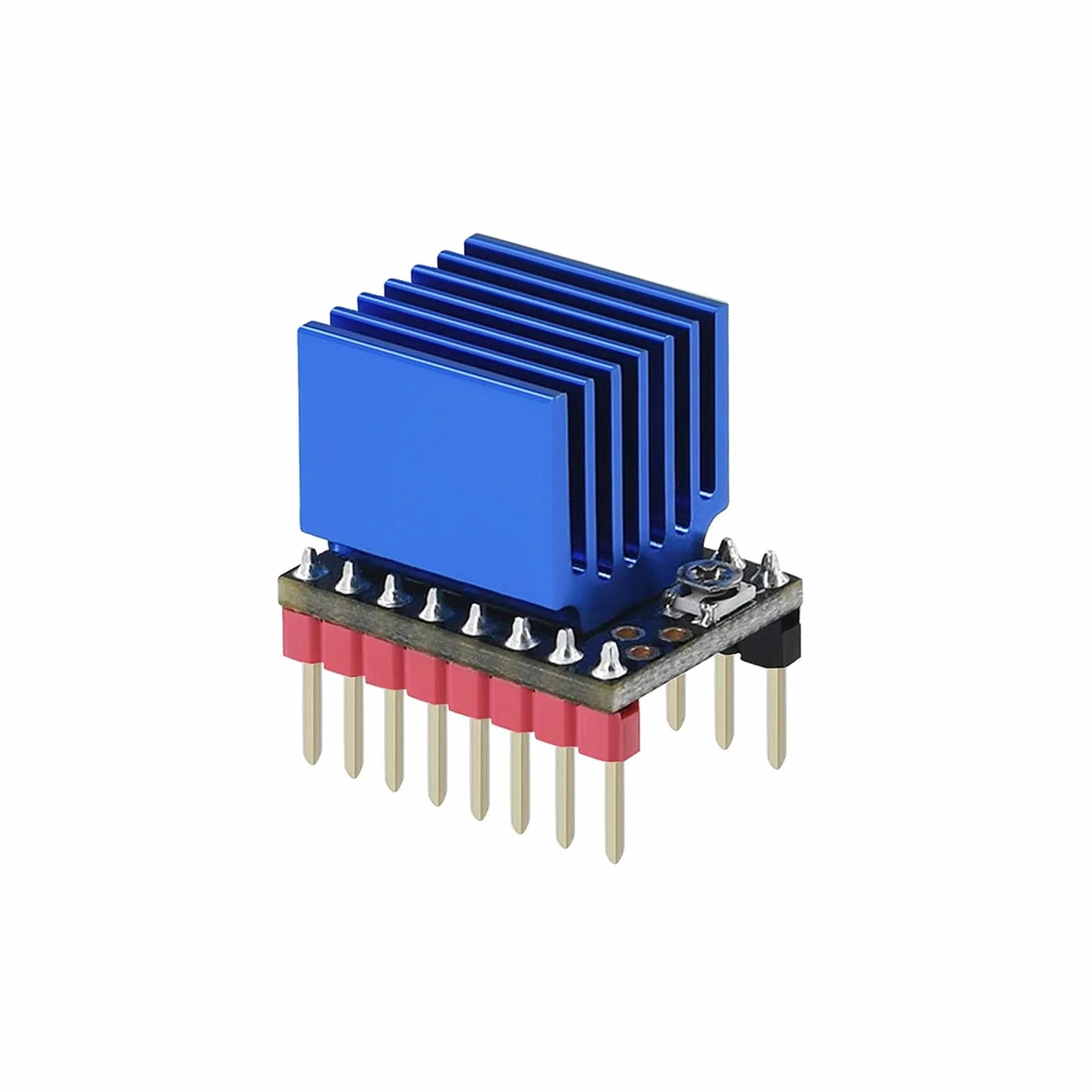 2 pezzi TMC2209 V2.0 driver motore passo-passo accessori per stampante 3D ultra silenzioso con dissipatore di calore infinito bit indietro a zero