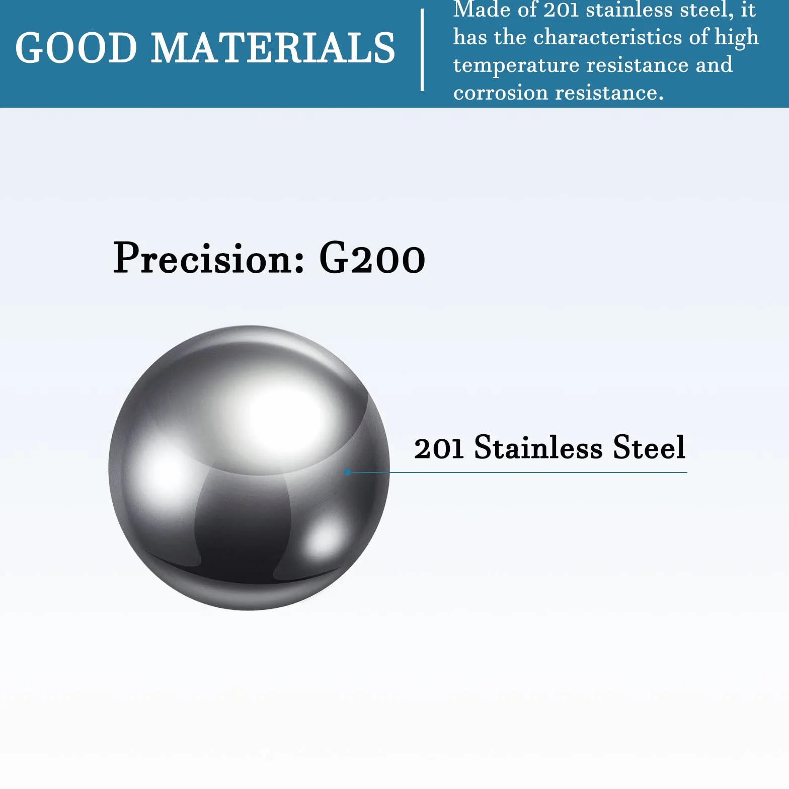 QUARKZMAN 11mm Sfere per Cuscinetti x 25pz 201 Acciaio Inox per Meccanica Attrezzature e Strumentazione, Sfere Acciaio [G200 Precisione] Sfere Metalliche Palline Magnetiche Bici