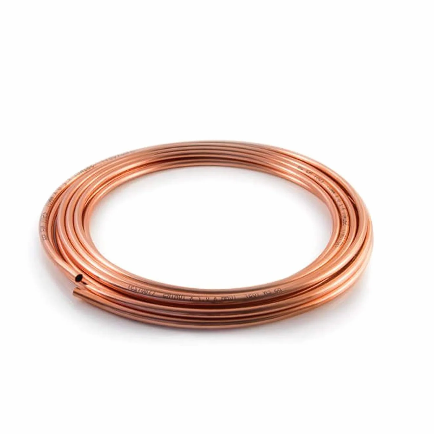 Tubo in rame a spirale flessibile microbore per acqua/gas/impianti idraulici e fai da te (4 mm, 3 metri)