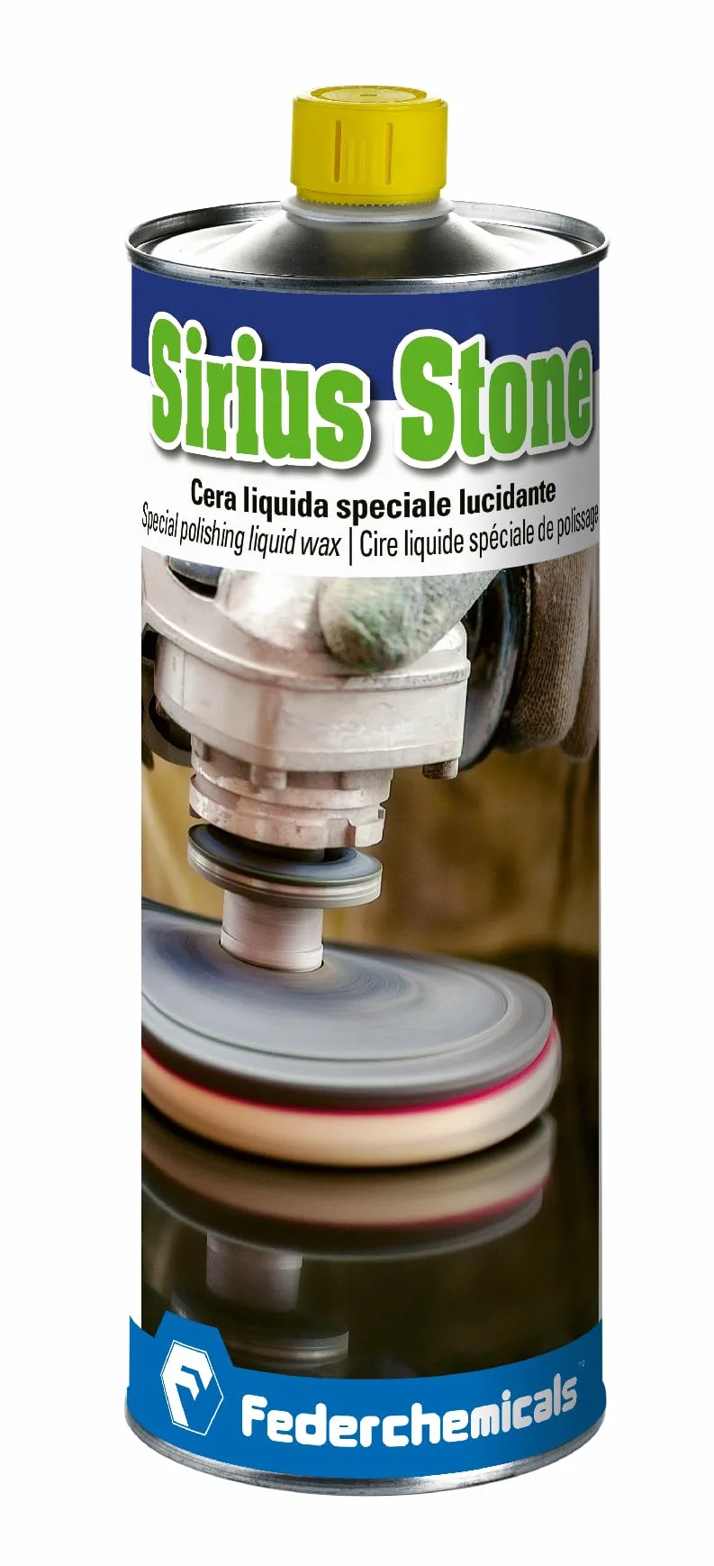 Cera liquida lucidante Sirius Stone Federchemicals ML.750