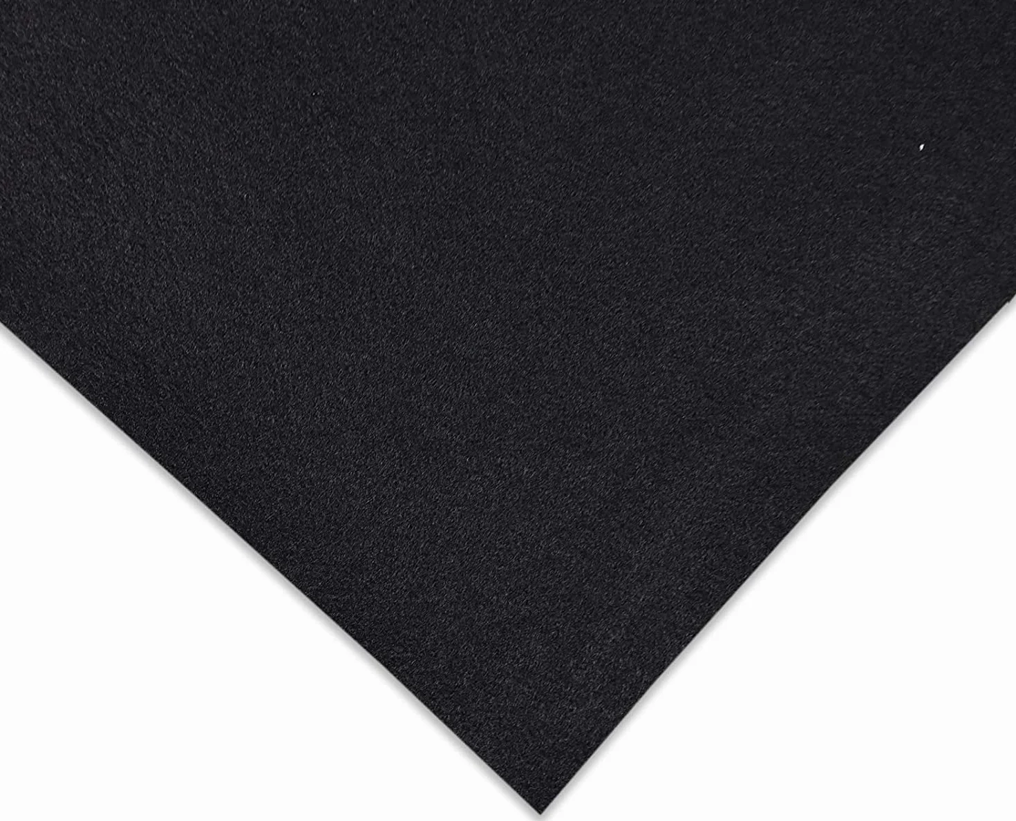 KARAT - Tessuto in Feltro agugliato Superflex, Tessuto da Rivestimento in Feltro, Vendita al Metro, Tessuto per Rivestimento abitacolo (Colore: Nero, 206 x 300 cm)