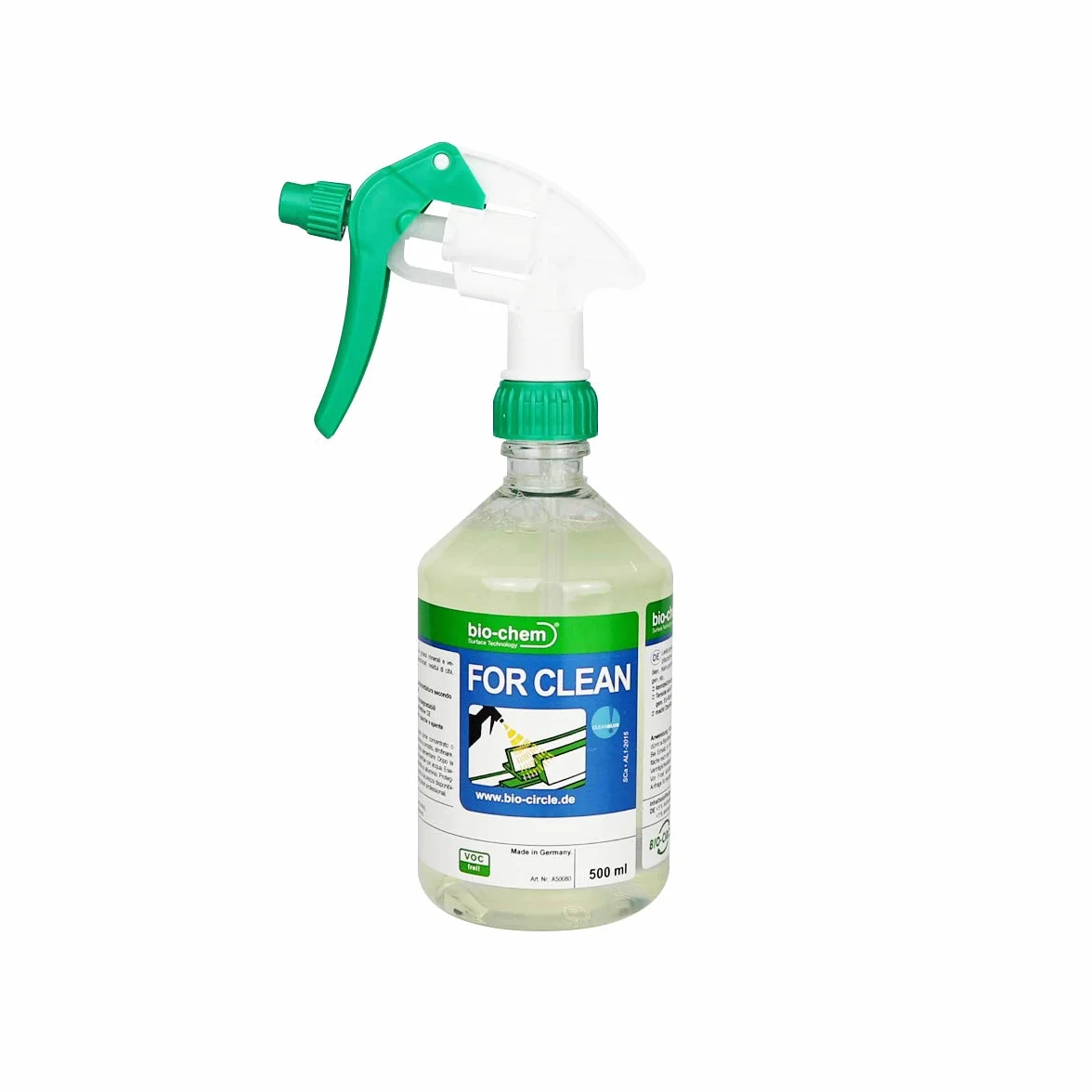 Bio-chem For Clean 500 ml Gel detergente sgrassatore detergente per superfici adatto a tutte le superfici