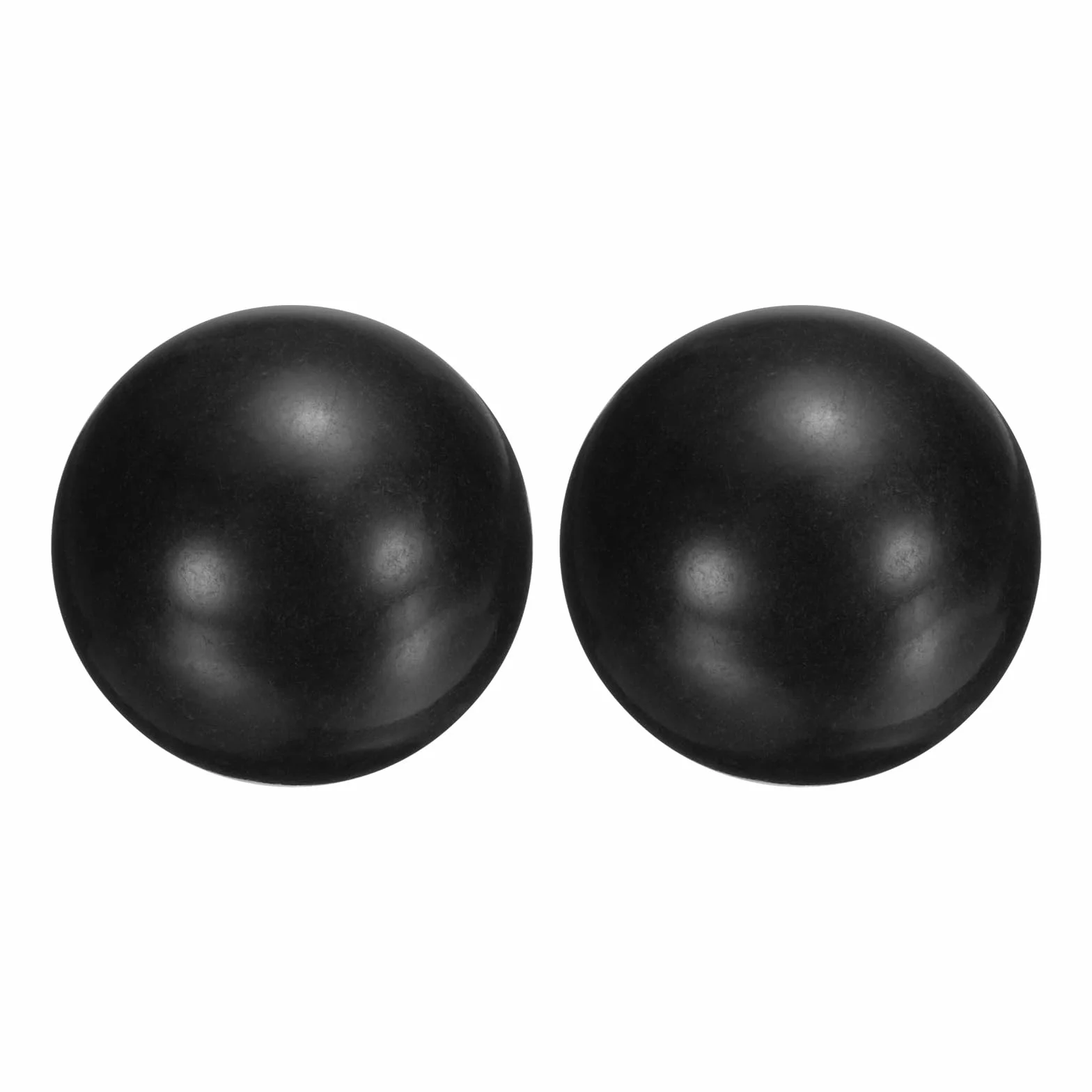 QUARKZMAN 2Pcs Sfere In Plastica POM 30mm Mini Sfera Di Precisione G2 In Polipropilene Nero