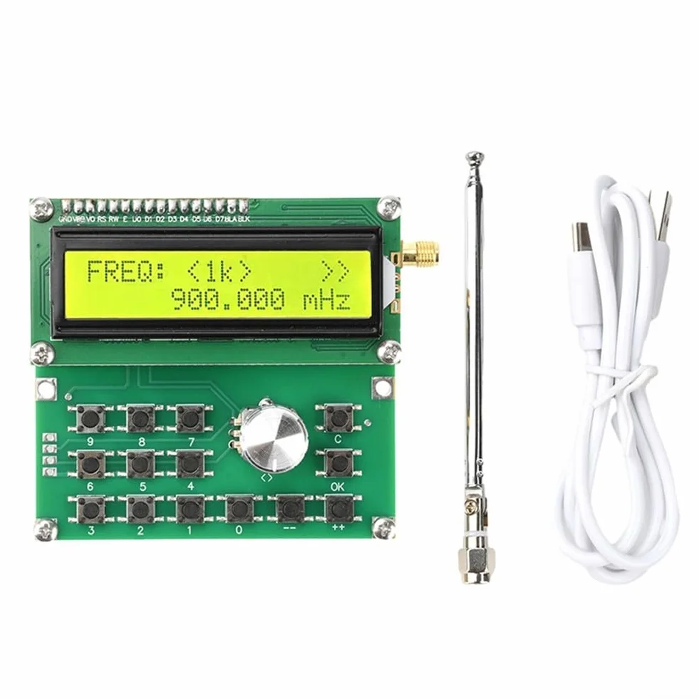ADF4351 Modulo generatore di segnale RF 35MHz-4400MHz Sorgente di frequenza con uscita tipo C
