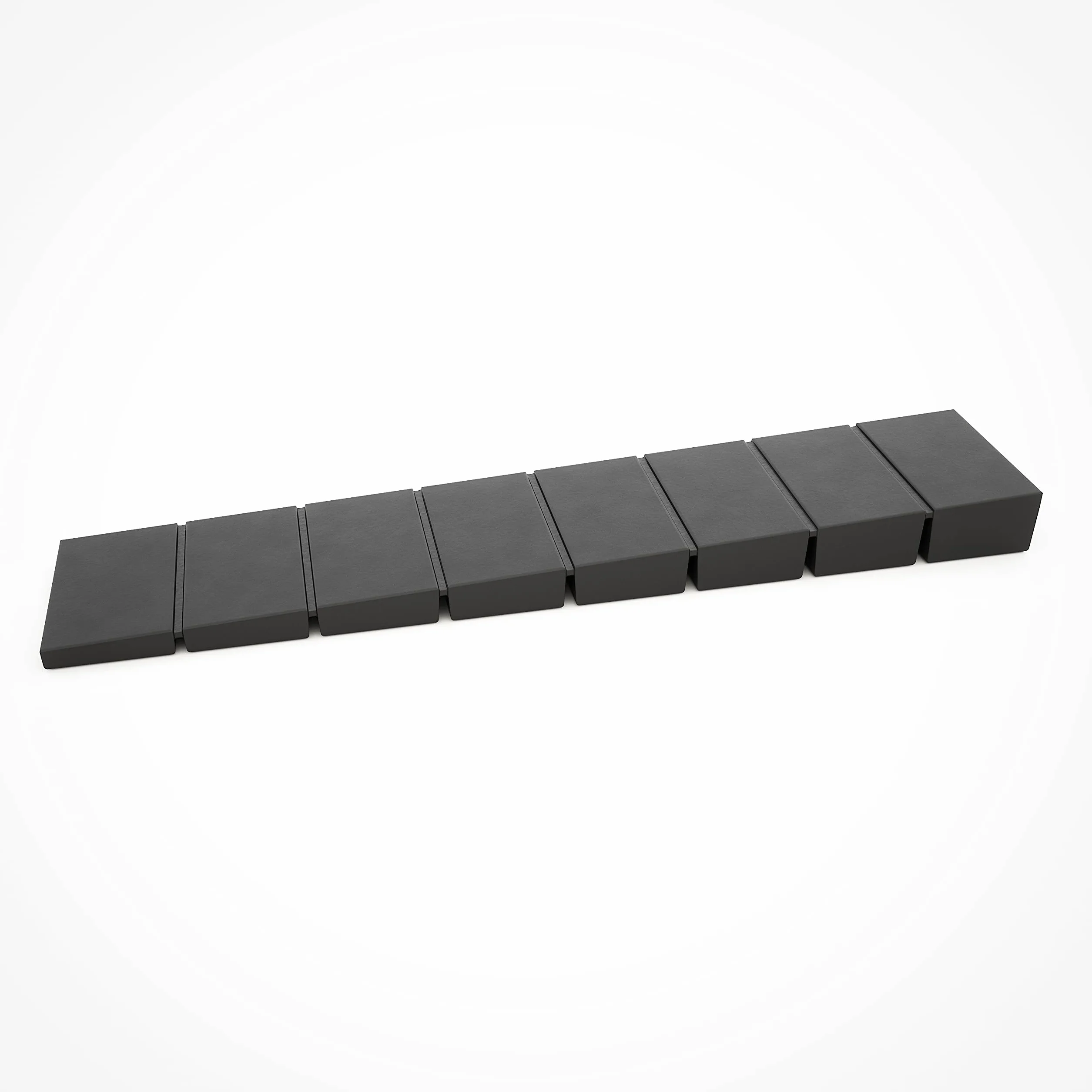 Cunei per mobili in plastica con punti di rottura MKB-100 Nero