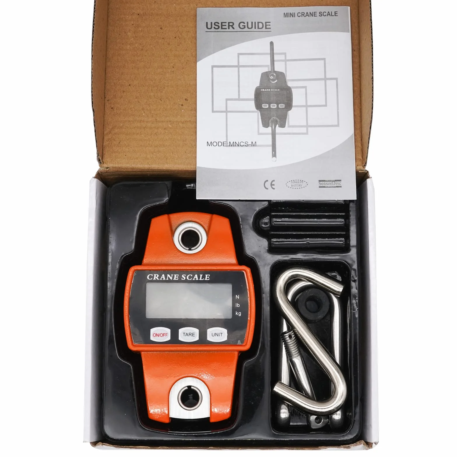 Mini Gru Scala Portatile 300KG LCD Digitale Bilanciamento Elettronico Heavy Duty