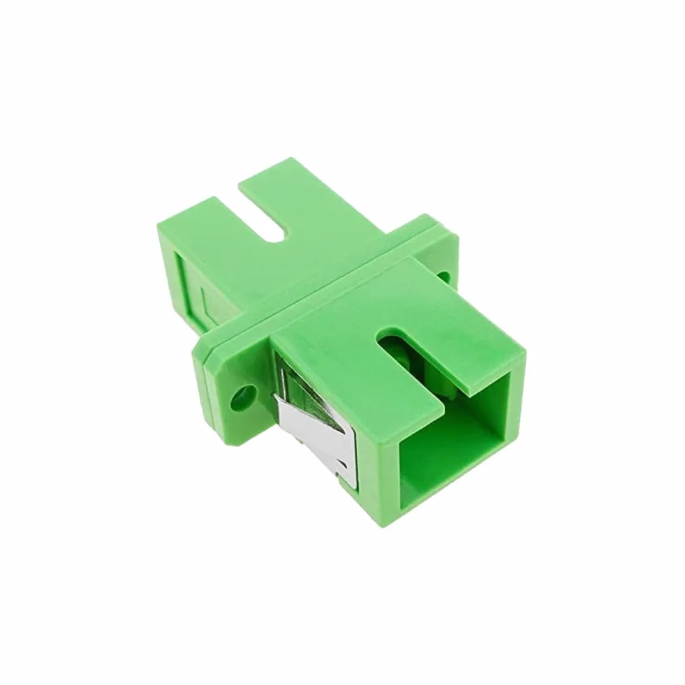 Adattatore a Fibra Ottica SC-SC APC Simplex 1 Pezzi