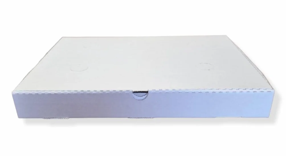 GENERICO ARTEPACK BOX PIZZA 40X60XH4.5 50PZ BIANCO SENZA STAMPA CH.OCCHIELLO