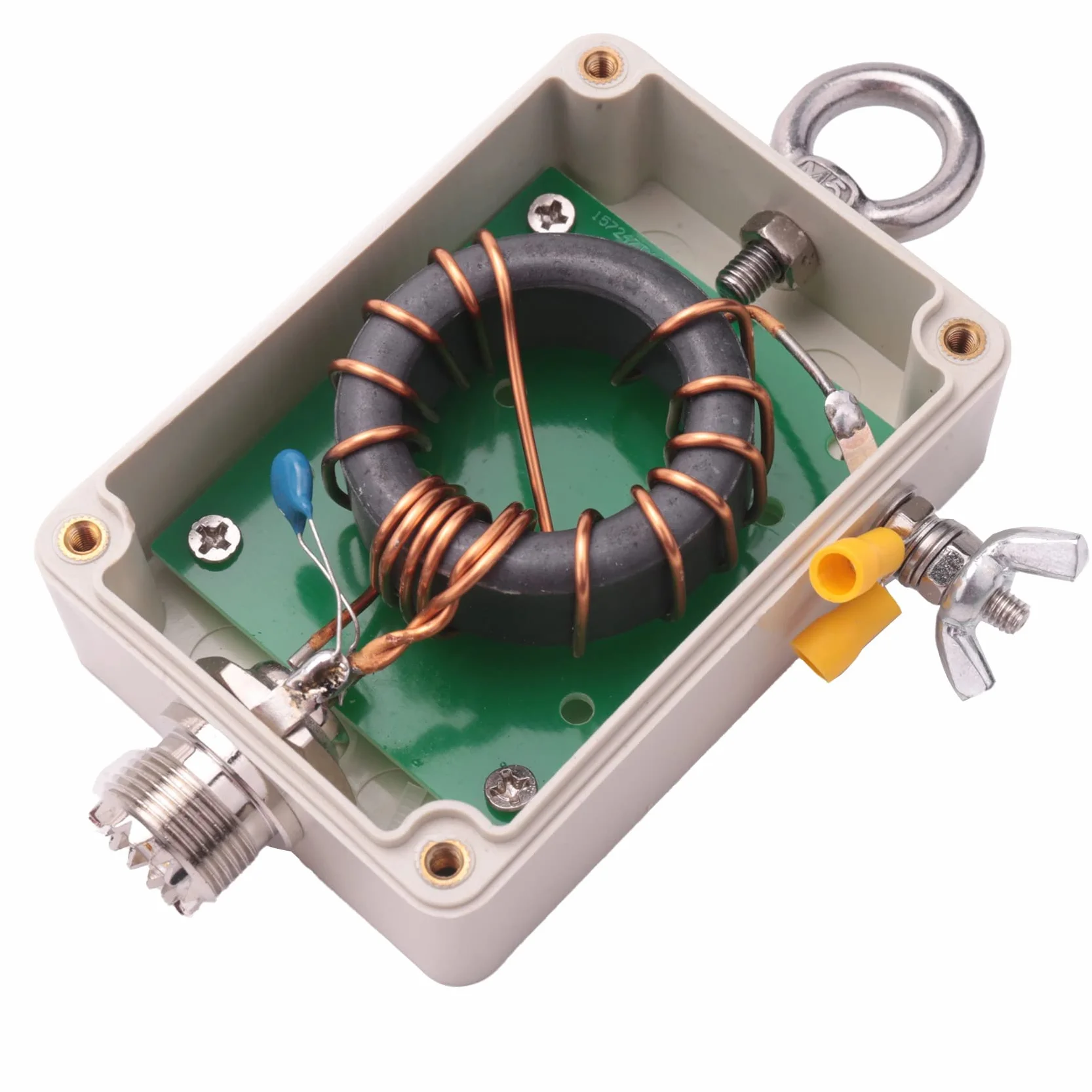 1:49-49: 1 Balun per Antenna a Onda Corta Quattro Bande 5-35MHZ a ExtreMità Alimentata a Mezza Onda EFHW 100W