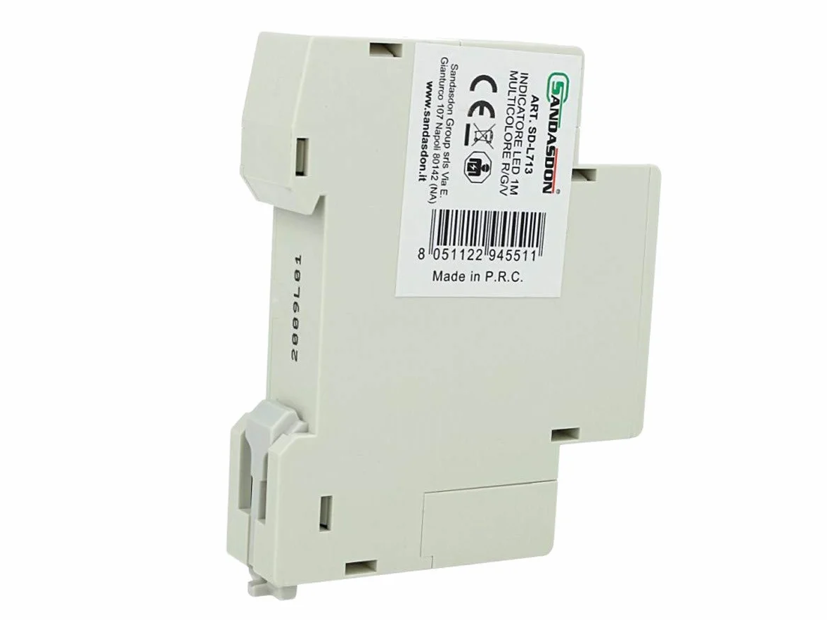 SD-L713 Indicatore Luminoso Led Tri Fasi Per Guida DIN Spia di Segnalazione