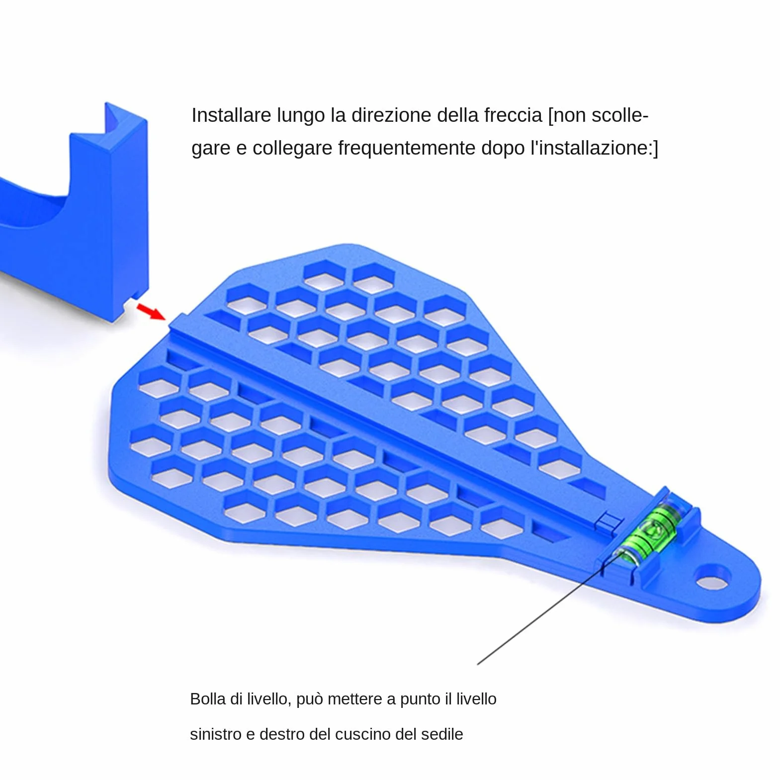 Strumento Di Regolazione Posizione Sella Bici - Dispositivo Misurazione Altezza Sella - Accessori Comfort per Ciclisti
