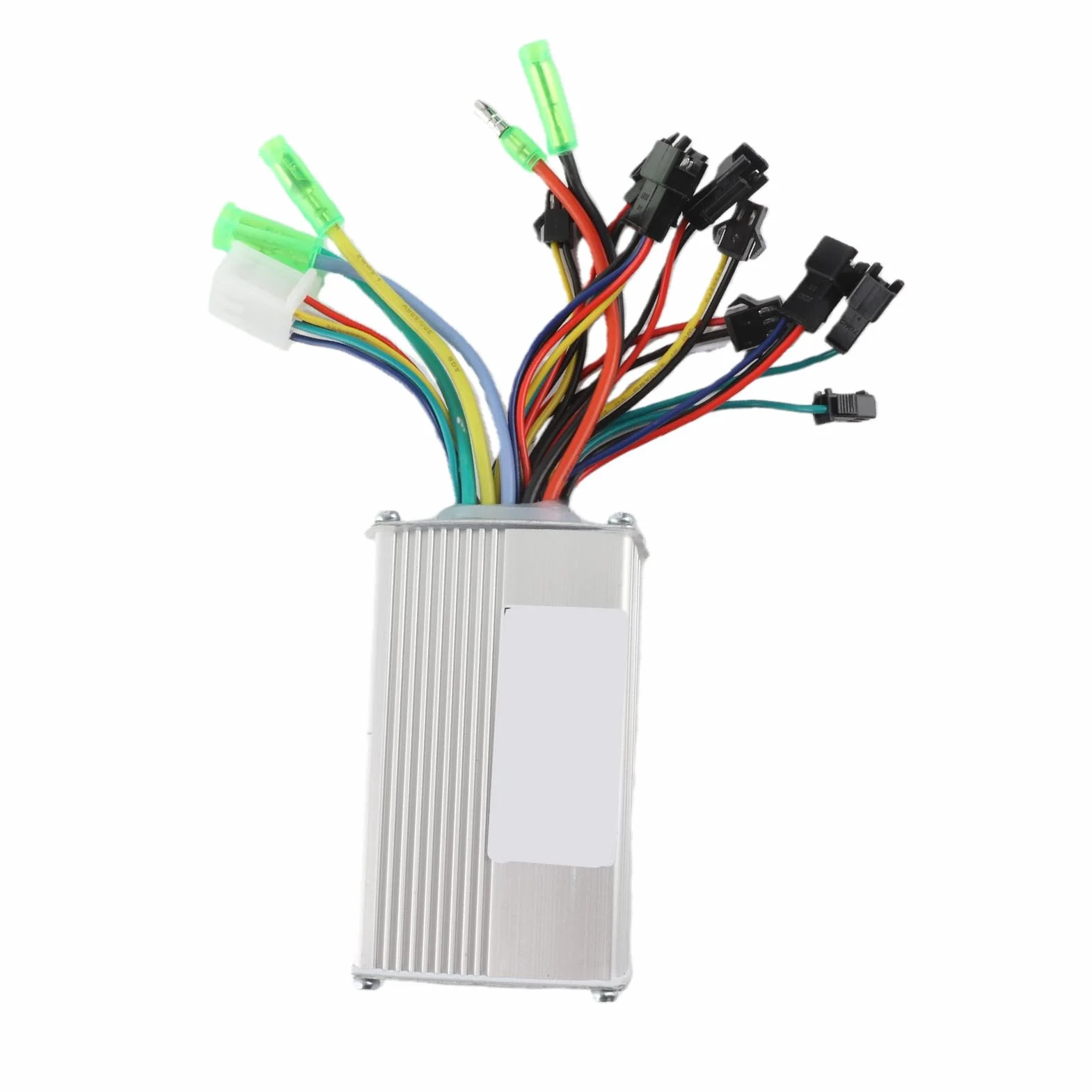 Controller Motore CC 36V 48V Controller Compatto e Durevole per Bici Elettriche con Cablaggio in Lega di Alluminio