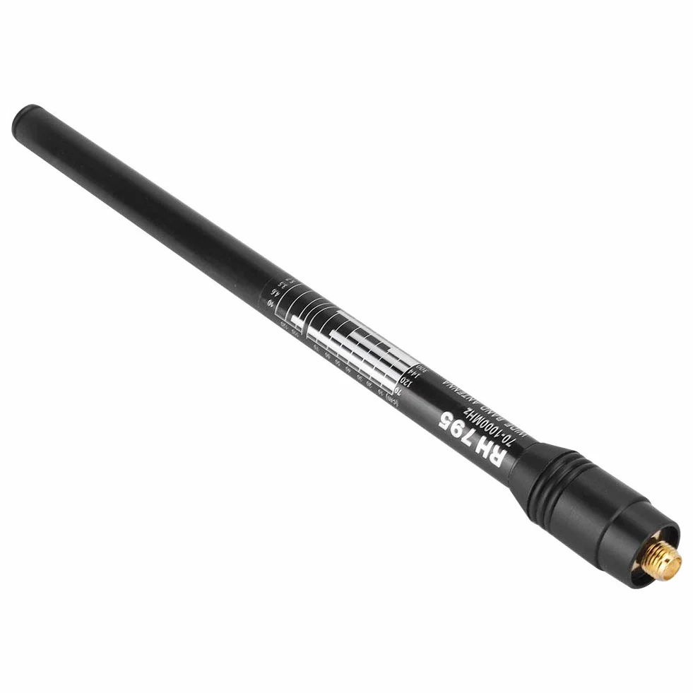 RH795 Antenna telescopica 70-1000MHz 10W SMA-J HT scanner