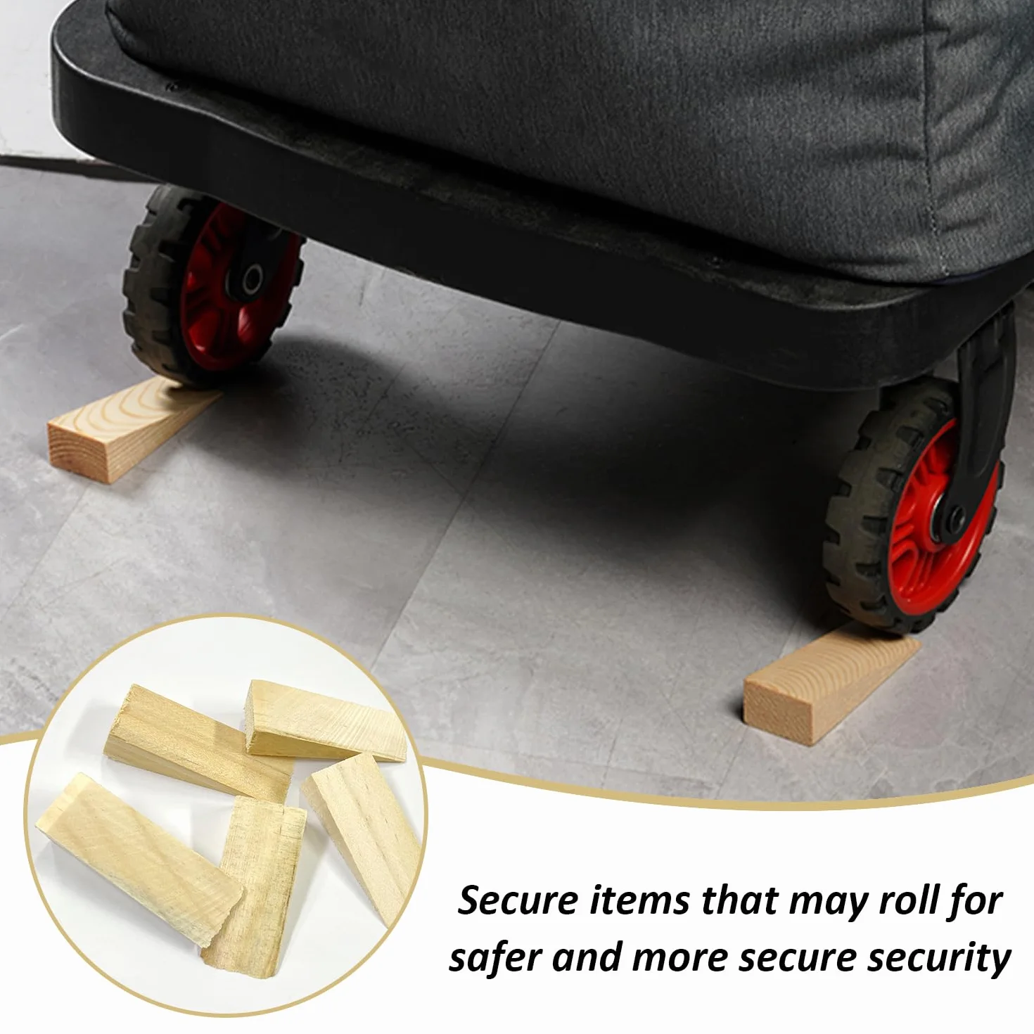 Cunei Di Legno Triangolari Accessori Per Mobili 40 Pezzi