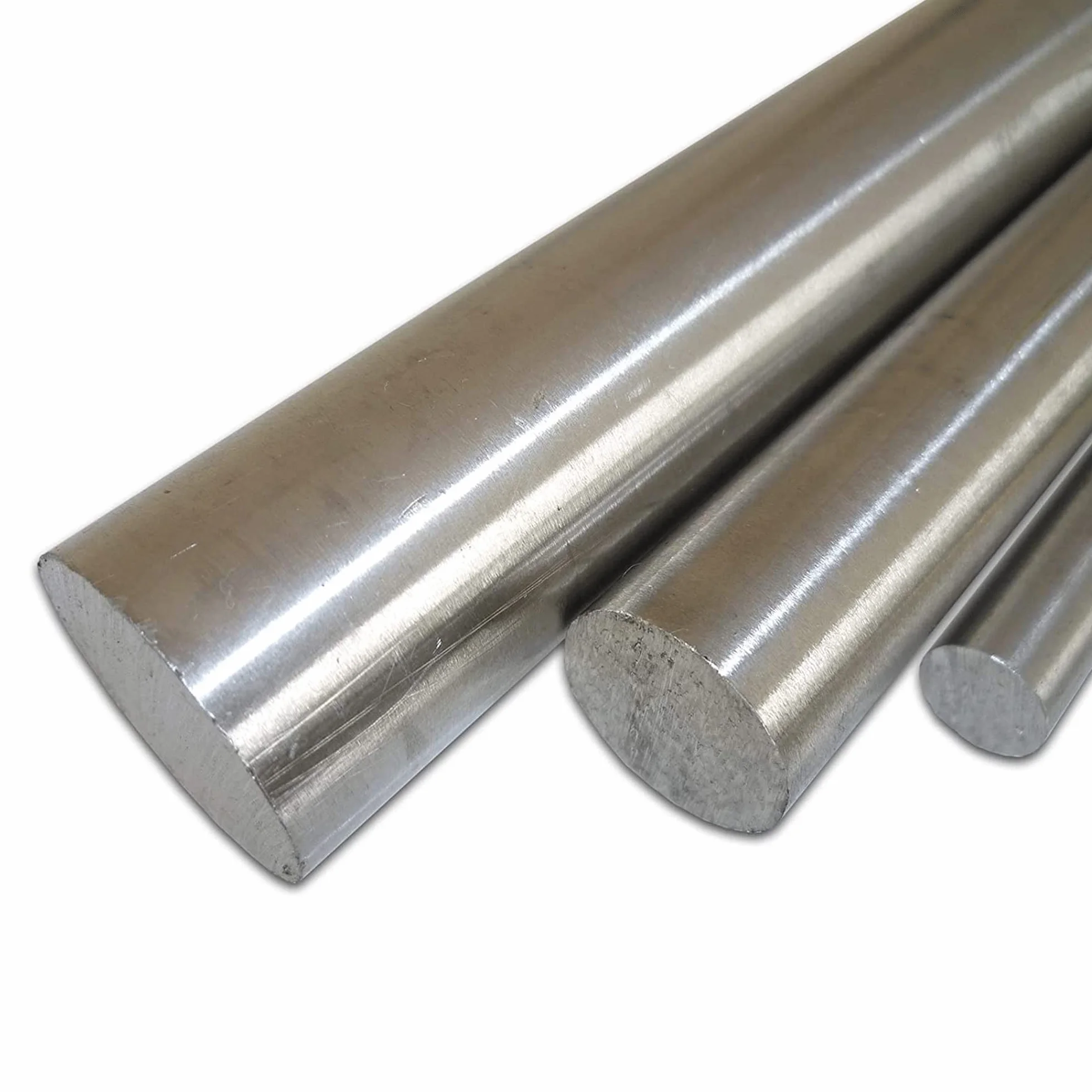 Punta tonda in acciaio INOX diametro 12 mm rettificata H9 K240 lunghezza 50 cm