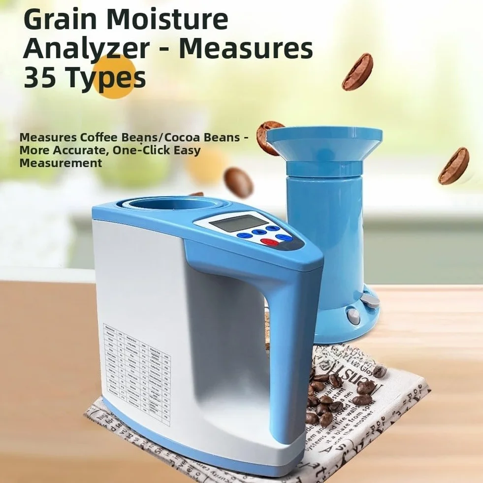 Misuratore di umidità per cereali LDS2G con display LCD, 35 colture, caffè, cacao, compensazione automatica