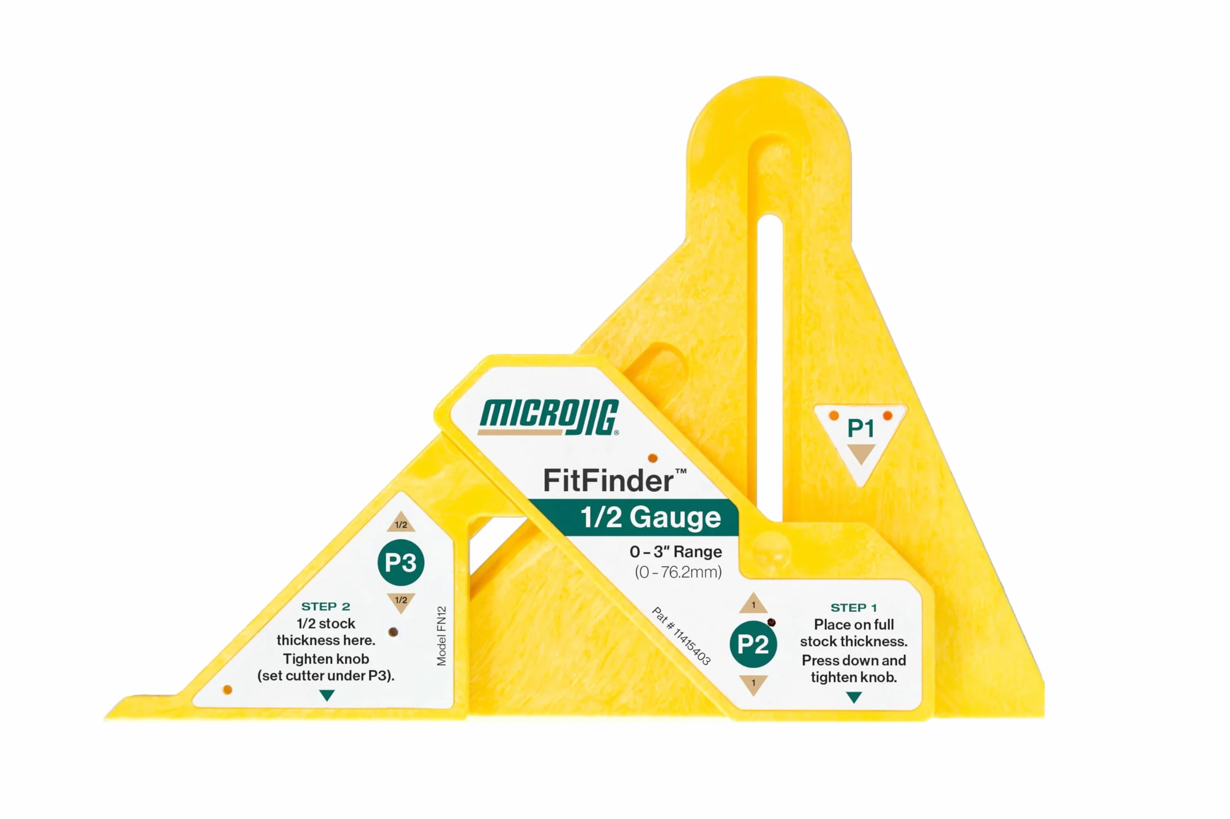 Fitfinder MicroJig Calibro 1,27 cm