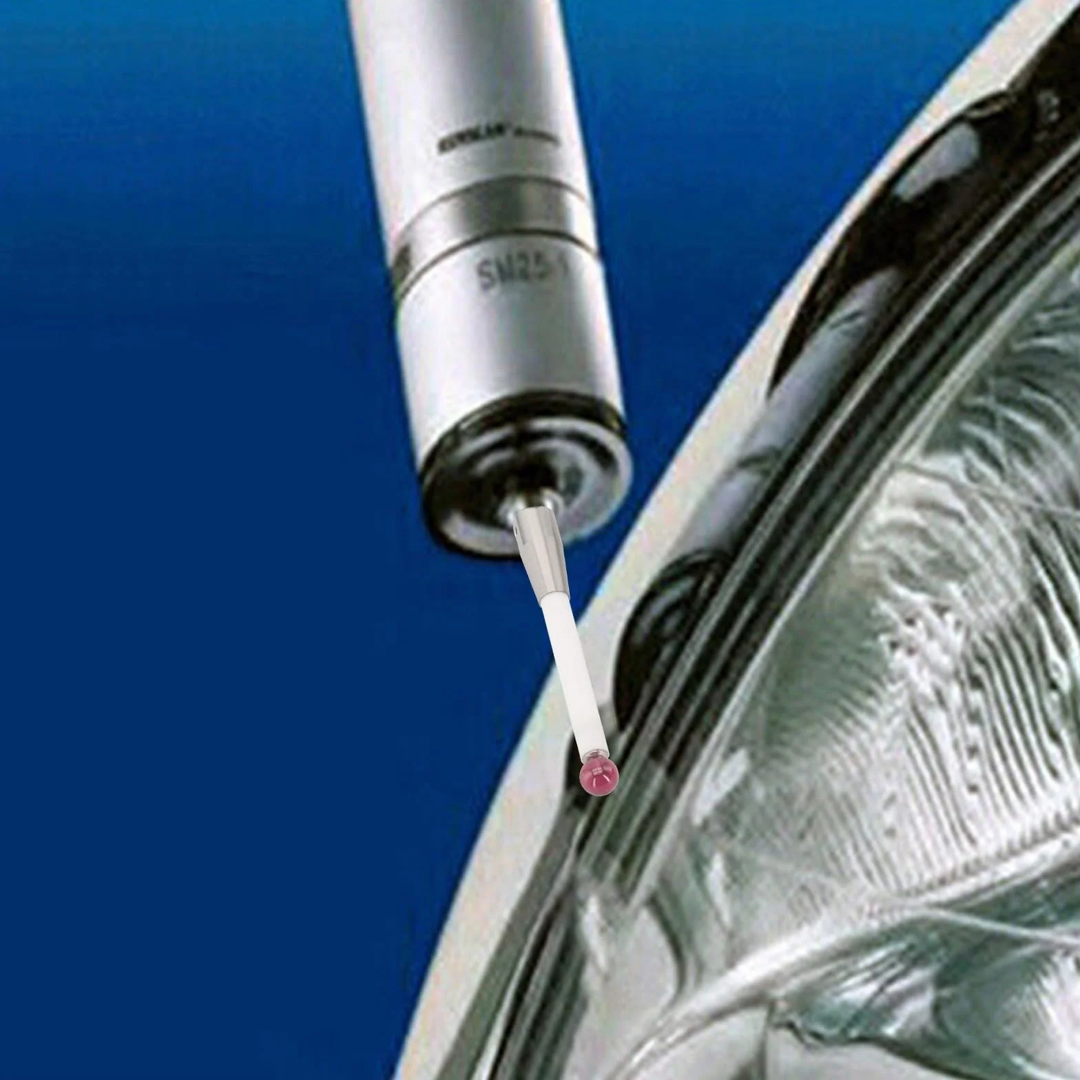 CMM inserti per tasti di misurazione tattili Renishaw A-5000-3709 M4 sfera rubino Ø 6 mm lunghezza 50 mm fusto ceramica