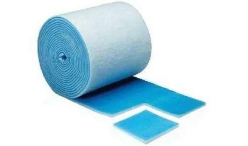 Tappetino per filtro dell'aria G2-G3-G4 (EU4), 1 m x 2 m, da 10 a 20 mm, in tessuto non tessuto (EN 779) (G4)