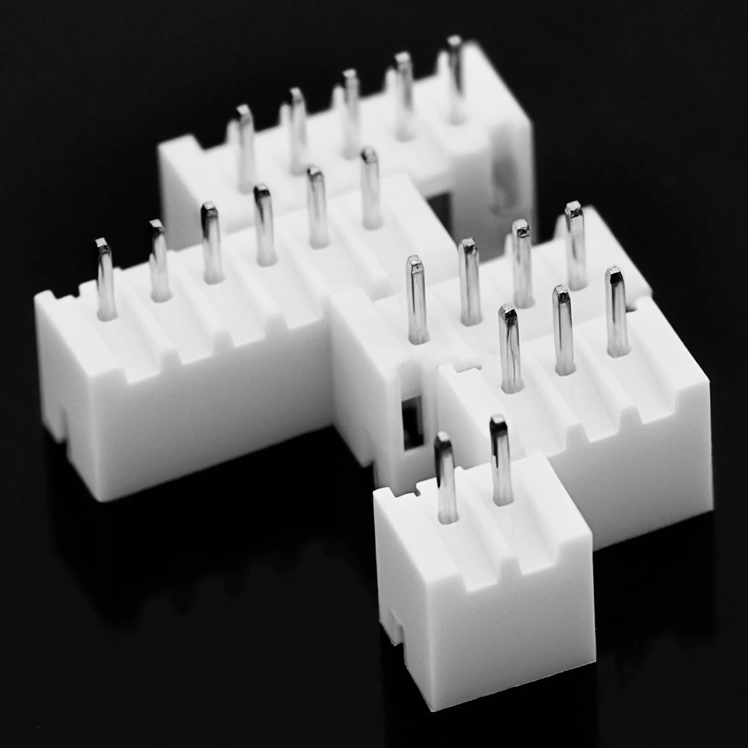 QWORK® 580 Pezzi kit connettori JST, adattatore JST-PH 2,0 mm 2/3/4/5/6 pin con terminale a crimpare pin
