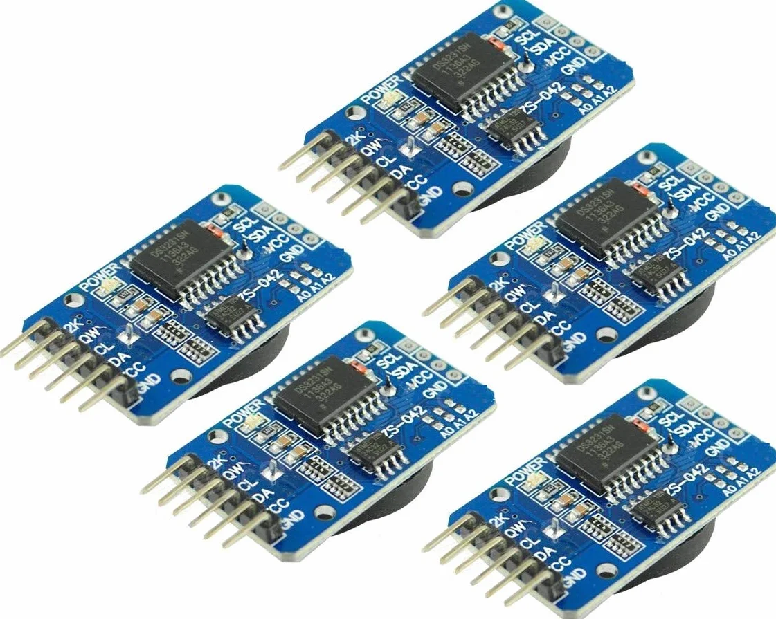 5pcs DS3231 AT24C32 IIC Module Precision Clock Module DS3231 for Arduino
