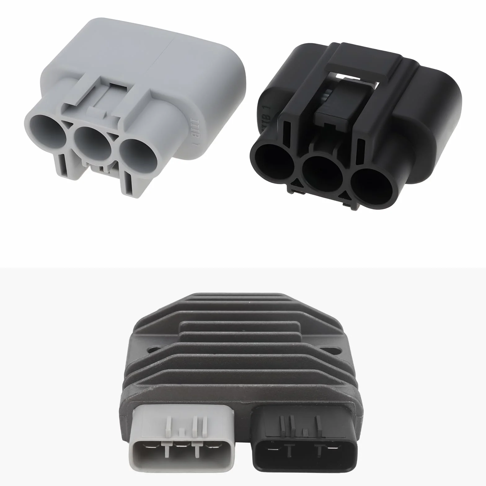 Zestaw Kit Connettore Regolatore Raddrizzatore 3Pin RM14016 Compatibile Shindengen MOSFET FH020AA FH012AA SH847