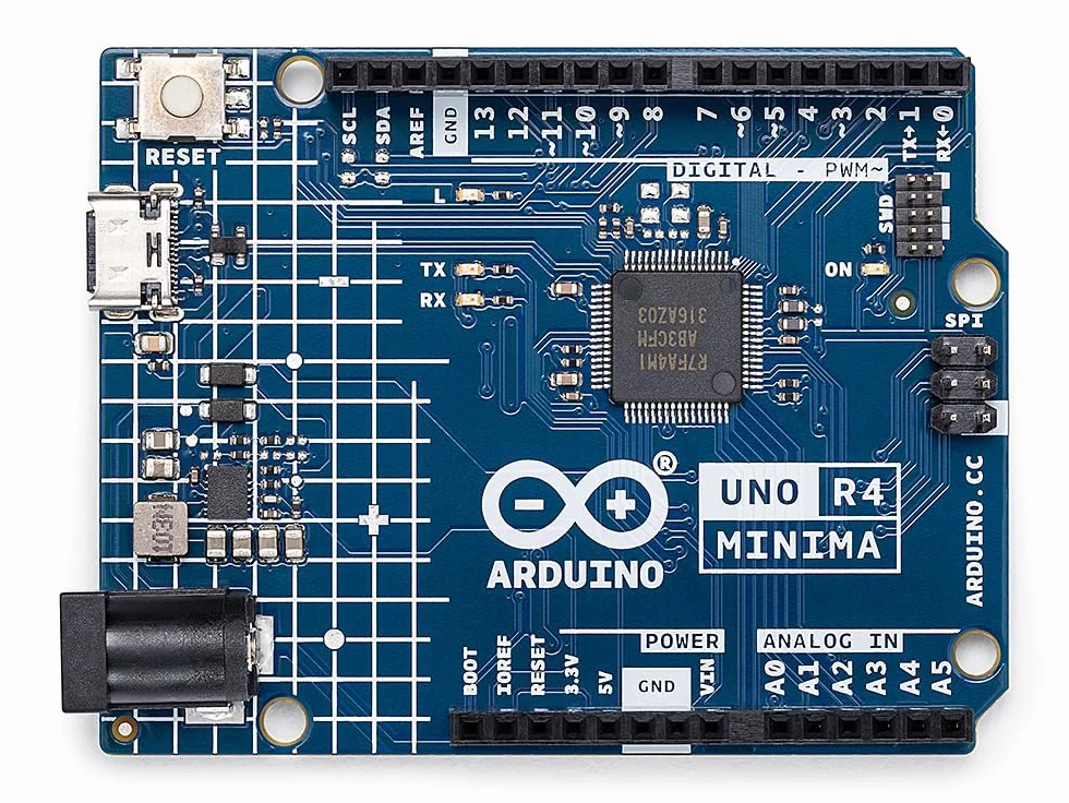 Arduino UNO R4 Minima Scheda di sviluppo ARM Cortex-M4 per IoT e automazione