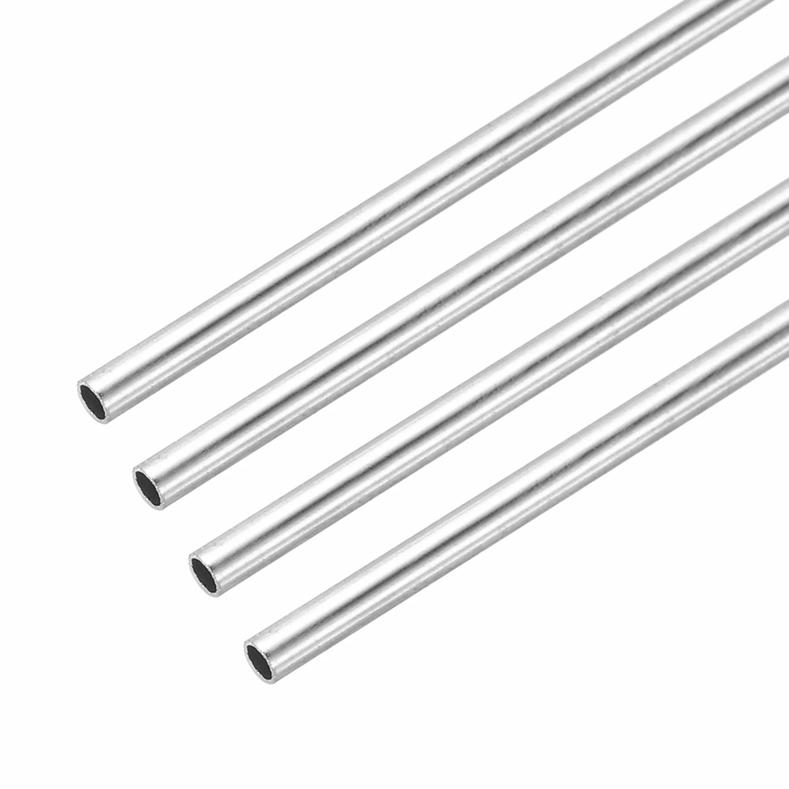 sourcing map Tubo capillare in acciaio inossidabile 316L, diametro esterno 1,8 mm x 0,2 mm, spessore della parete 305 mm, lunghezza 305 mm, tubo metallico dritto senza cuciture, per costruzione