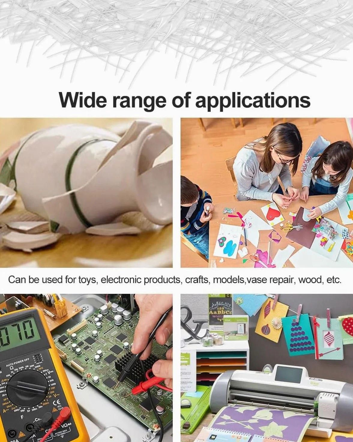 Punte per Colla 200 Micro Applicatore di Precisione Plastica Laboratorio Dispenser