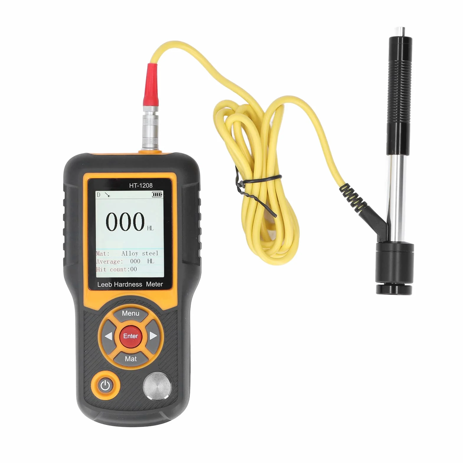 Durometro Portatile 170 a 960 HL per Metalli HRA HRB HRC HB HV HSD Misuratore di Durezza TFT Acciaio Ferro Bronzo Rame Alluminio