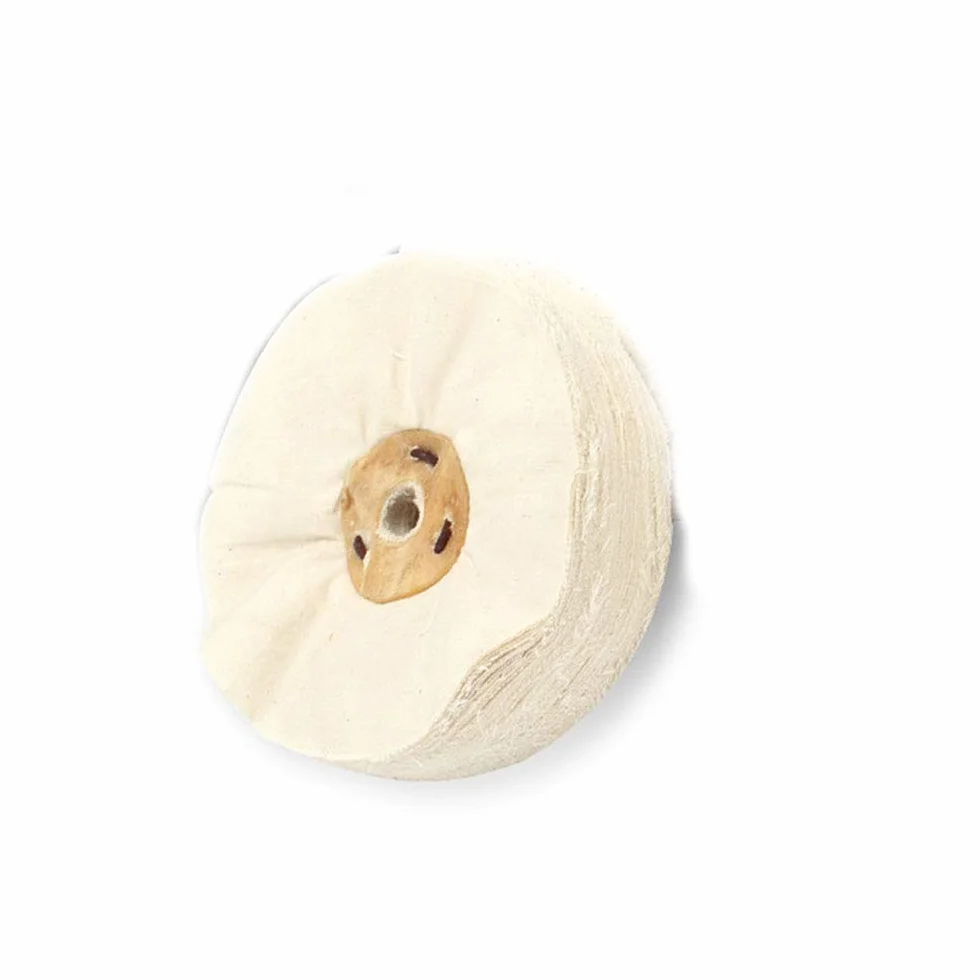 Mola per lucidatura in cotone, kit professionale per mocio per pulizia, macinazione e fai da te, 150 mm