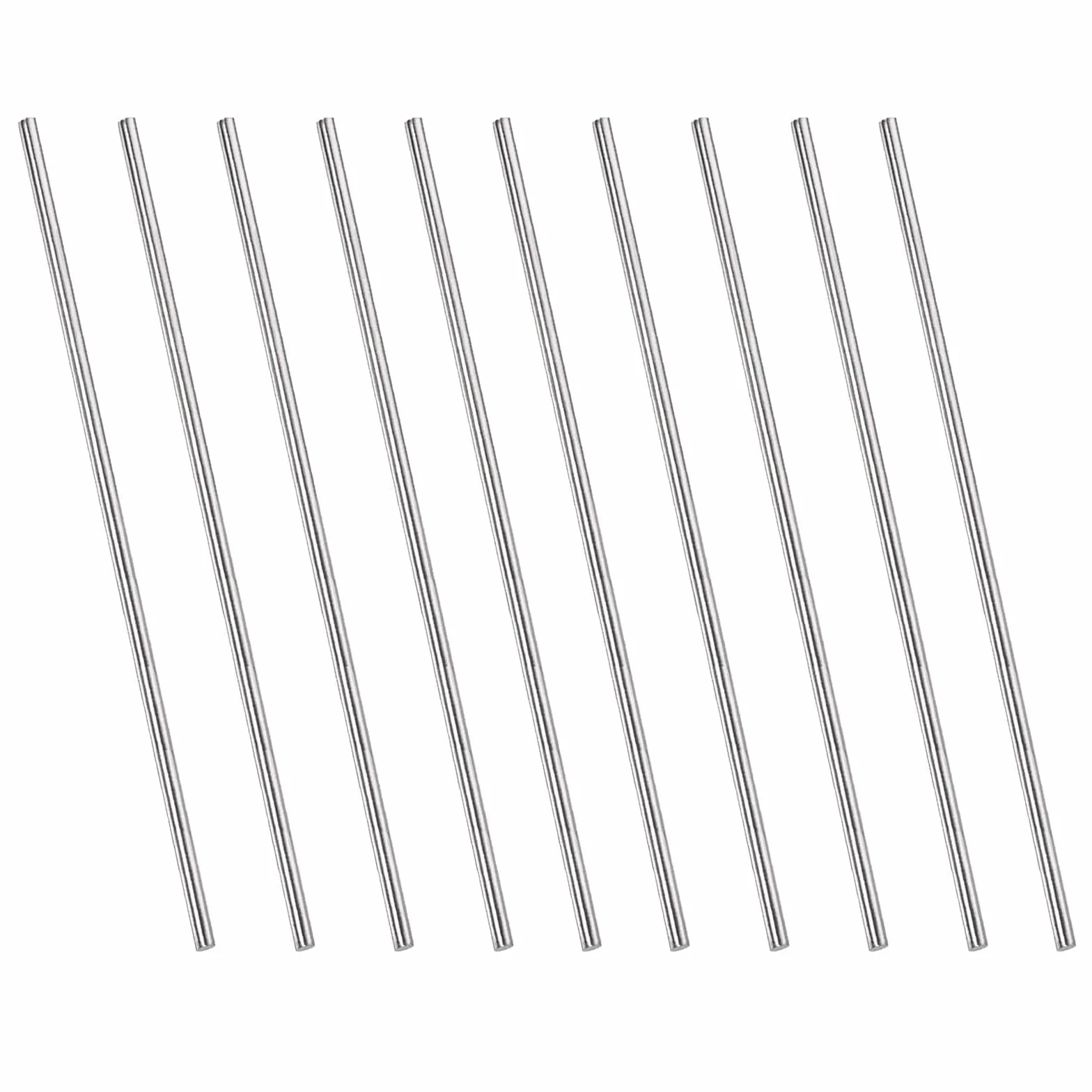 Aste di Acciaio Inox 3,5 mm x 300 mm Barre Solide Rotonde per Fai da Te