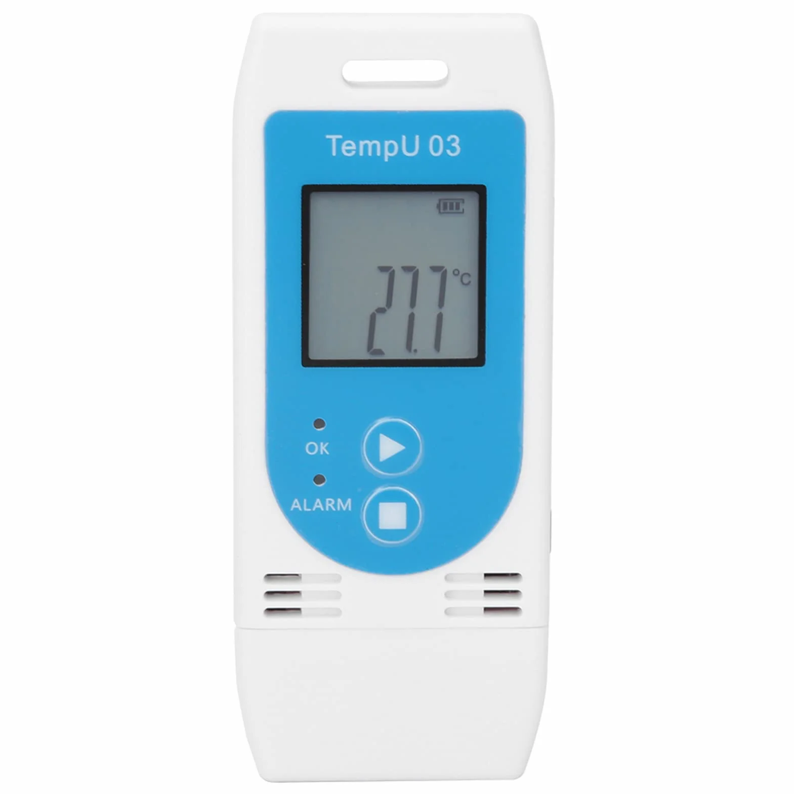 Data Logger Storage PDF GSP Standard USB Registratore di temperatura e umidità ad alta precisione con capacità dati 32000 per catena del freddo per l'industria