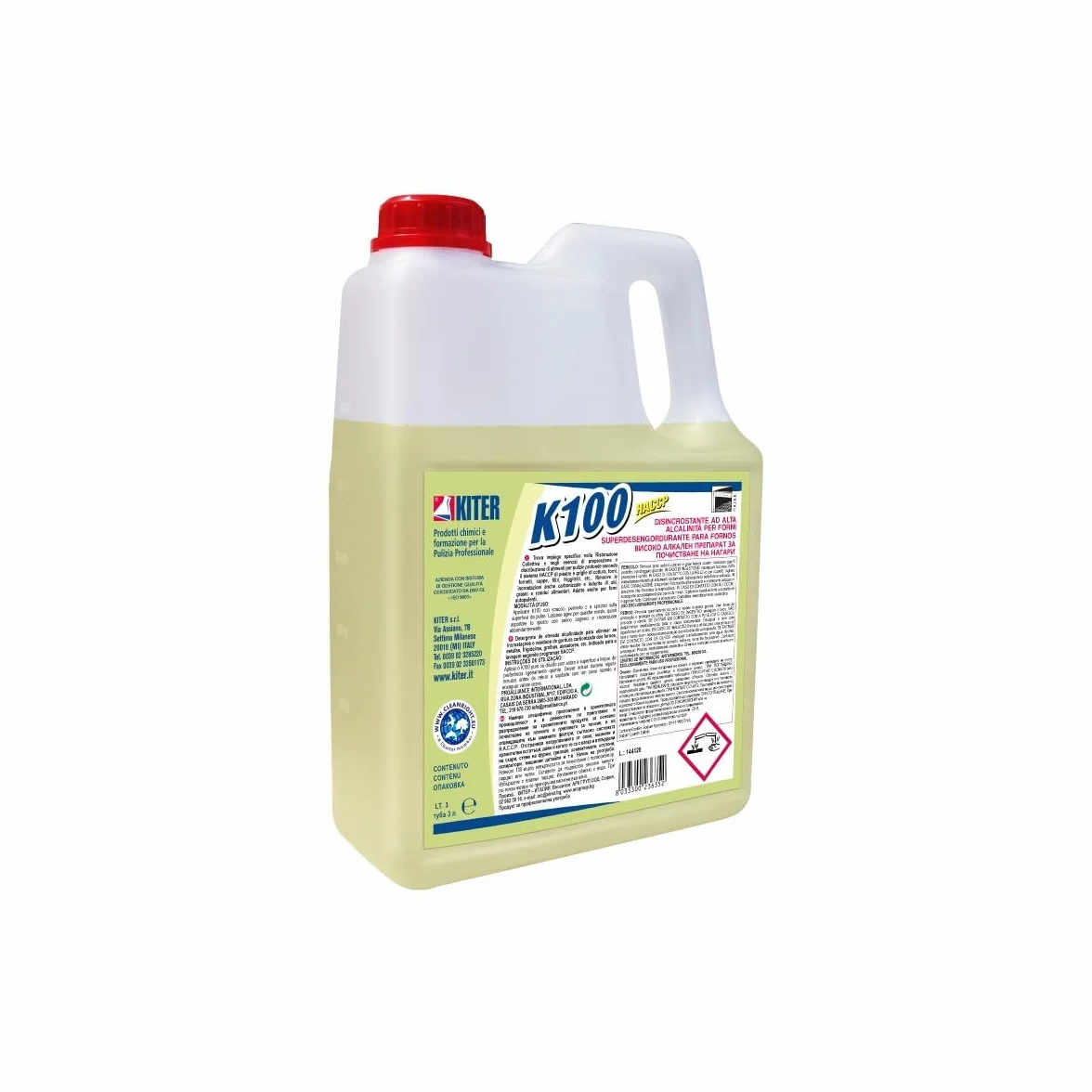 KITER K 100 DISINCROSTANTE FORNI 3 LT