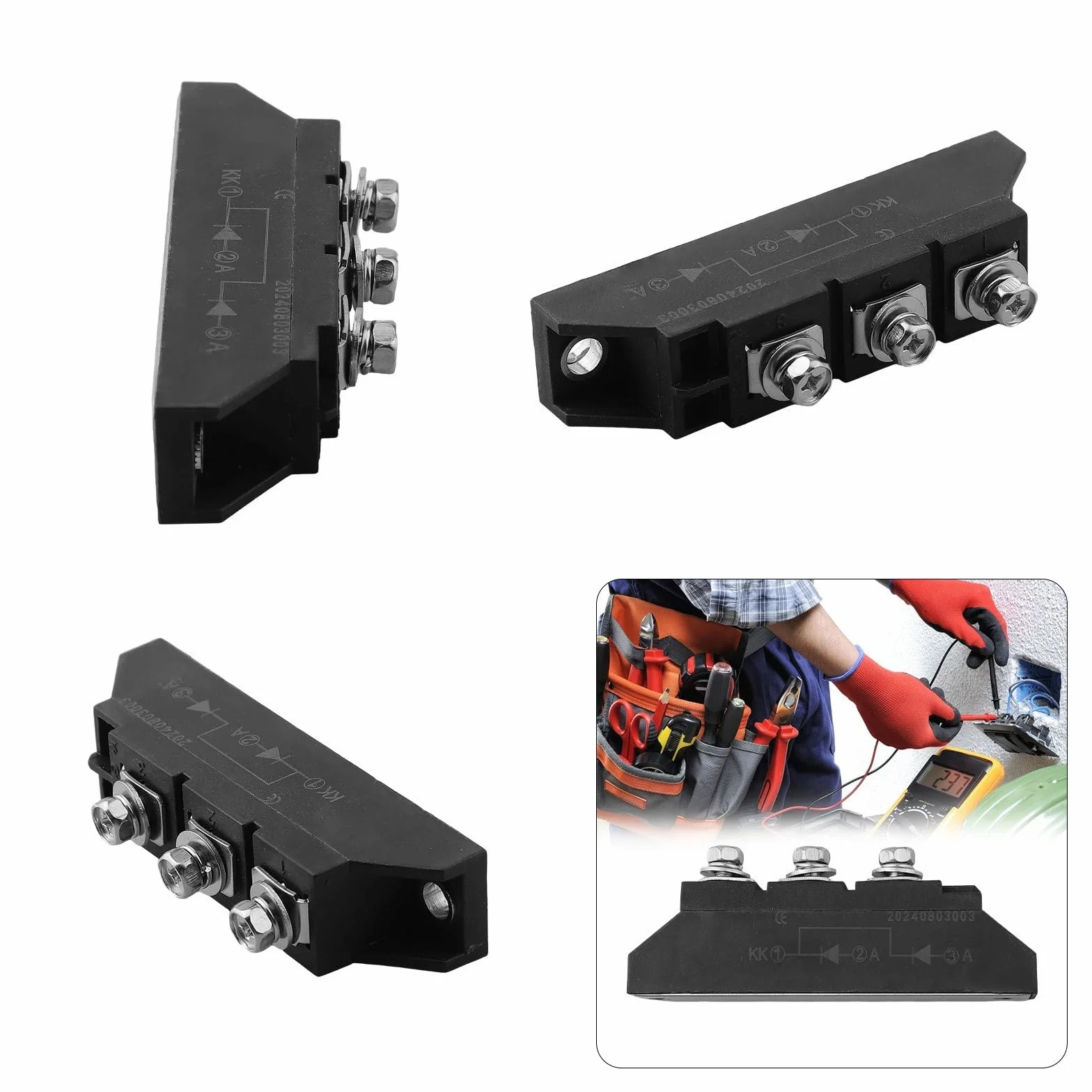 MDK50A Pannello a diodi fotovoltaico con modulo raddrizzatore di protezione inversa con tensione diretta 1 0V e corrente inversa 10mA