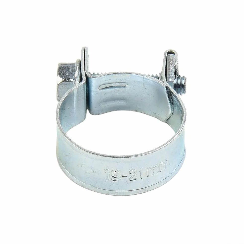 Mini fascette stringitubo acciaio al carbonio 20-22 mm per tubo carburante benzina diesel aria
