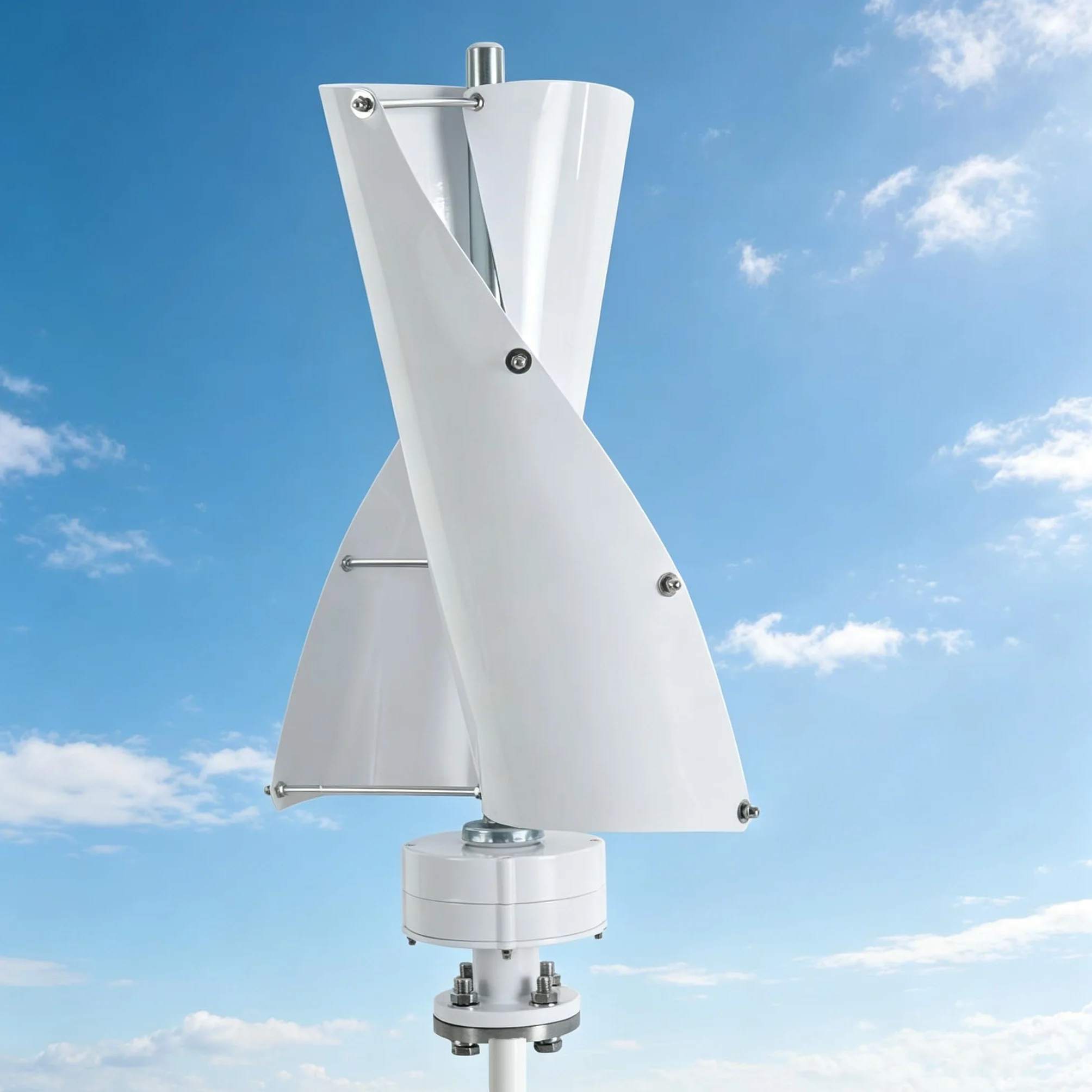 Turbina eolica a turbina eolica verticale da 100 W, 12 V, generatore di verticale con controller