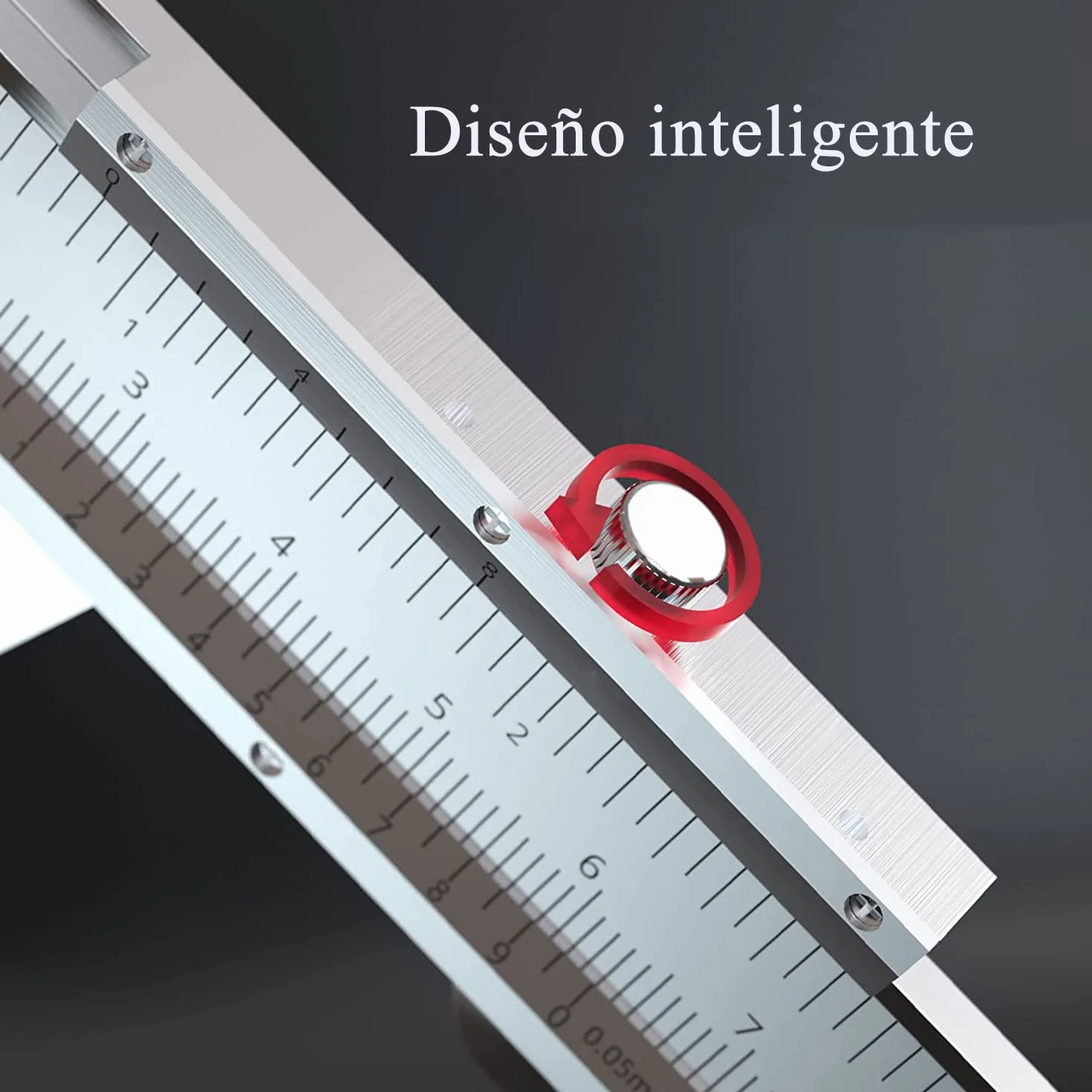 Calibro Analogico Vernier in Acciaio Inox 150mm 6 Pollici di Precisione