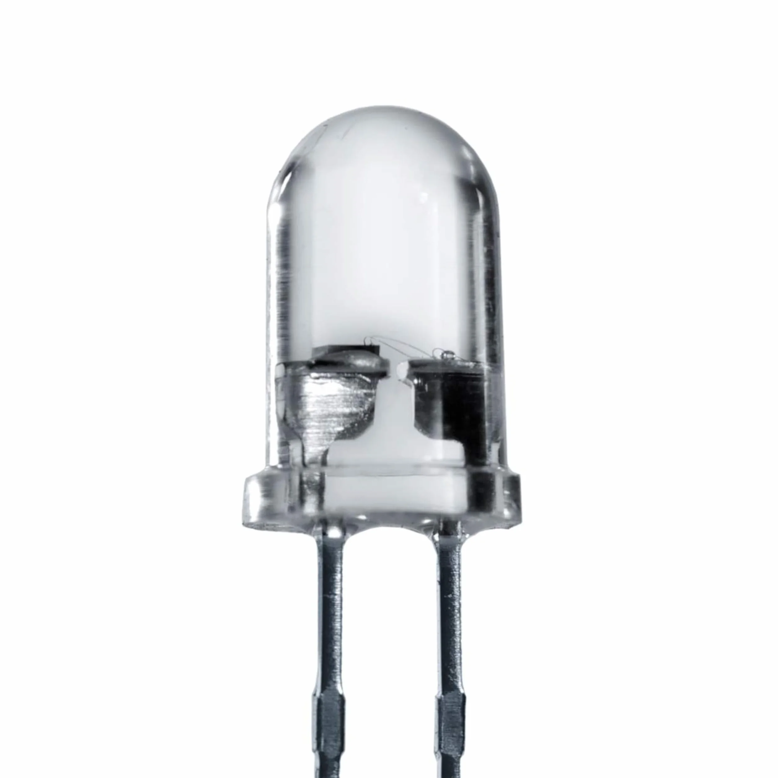 Diodi LED 5mm Colori Bianco extra super luminoso 14.000 mcd 25 pezzi 2-3 V 2 Pin Diodo ad emissione luminosa LEDs lente trasparente