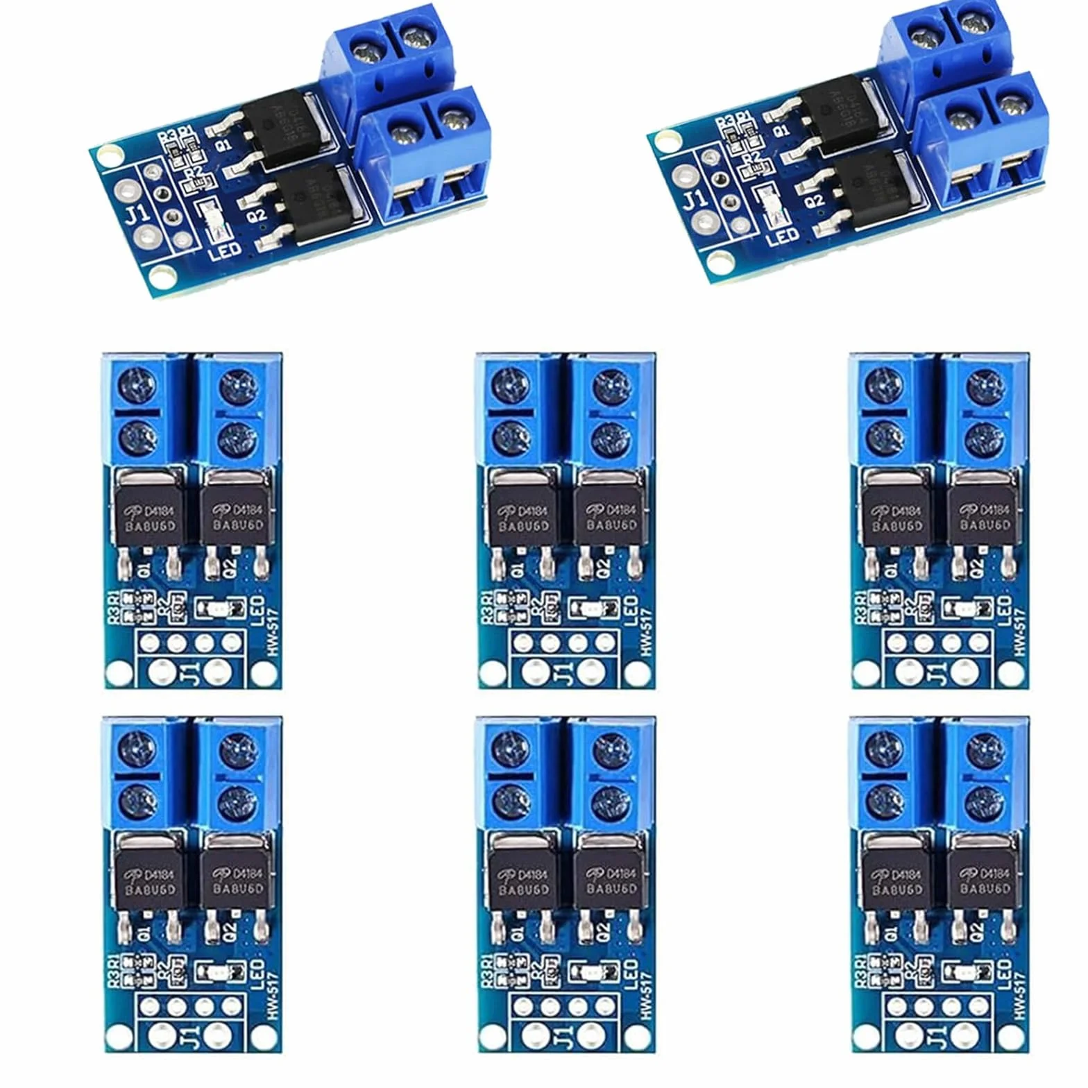 Modulo Driver Dual Mosfet 400W DC 5V-36V PWM Regolatore