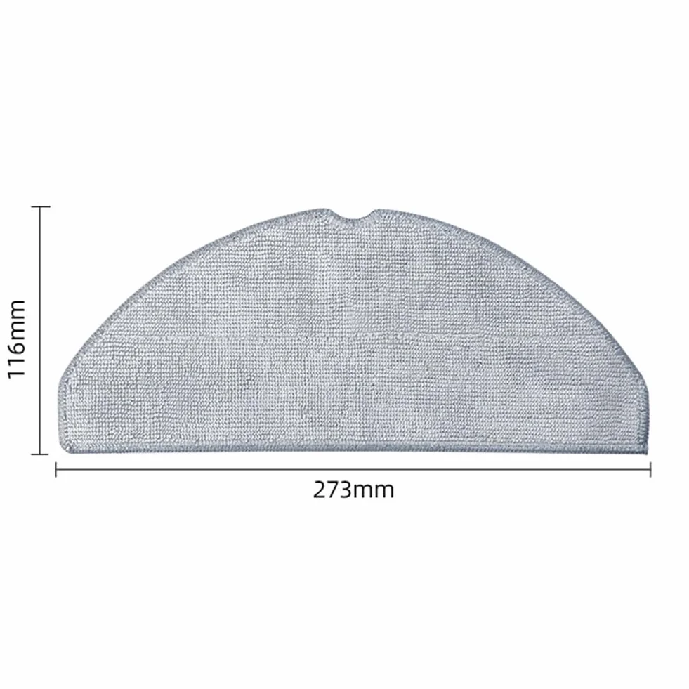 Roborock Panno di Ricambio per Aspirapolvere Q7 M5 M5+ L5 L5+ Q7B Q7T+ (4 Pezzi)