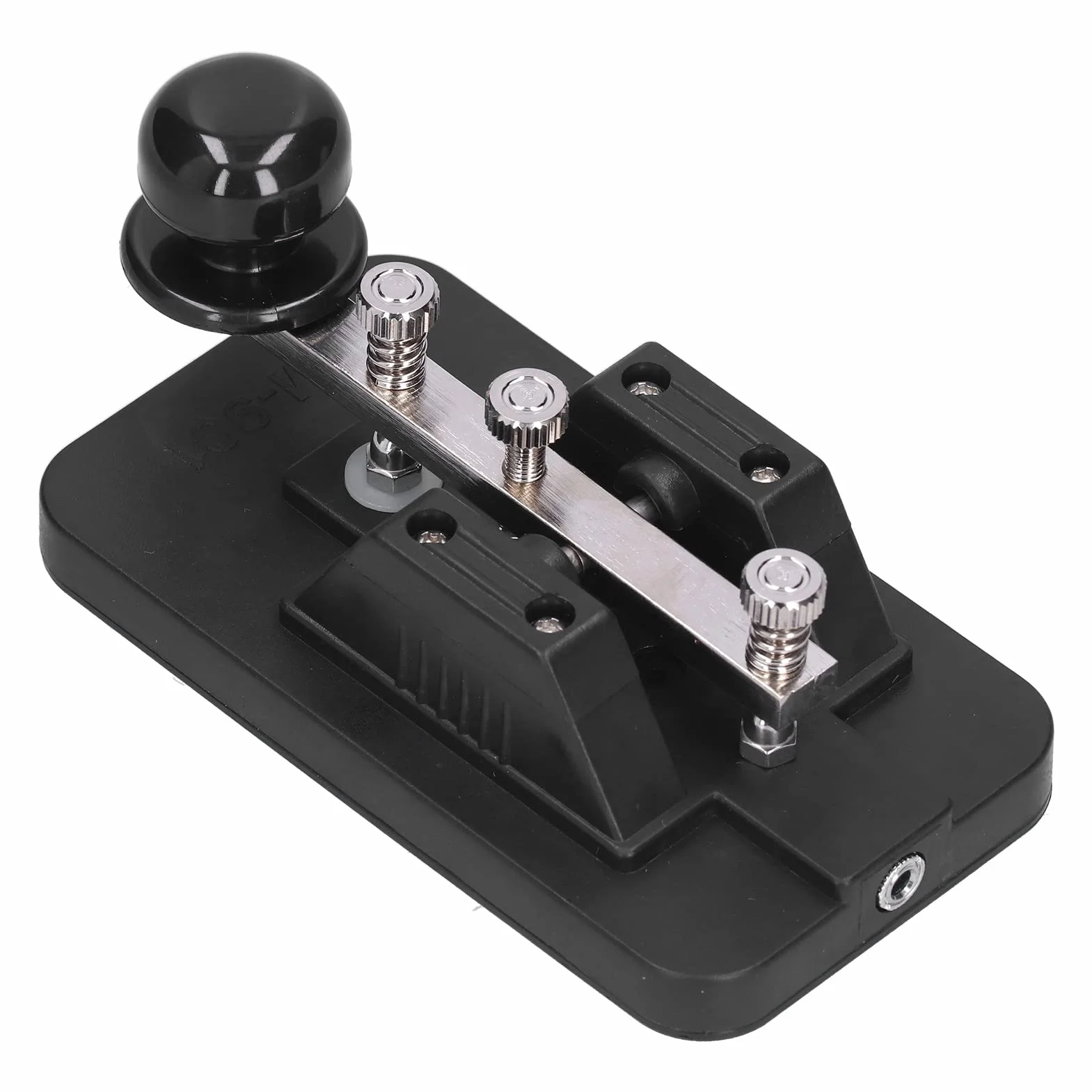 Kit di Esperimenti in Codice Morse Chiave in Codice Morse Chiave CW Chiave Telegrafica Manuale Strumento di Pratica CW con Cicalino per Principianti