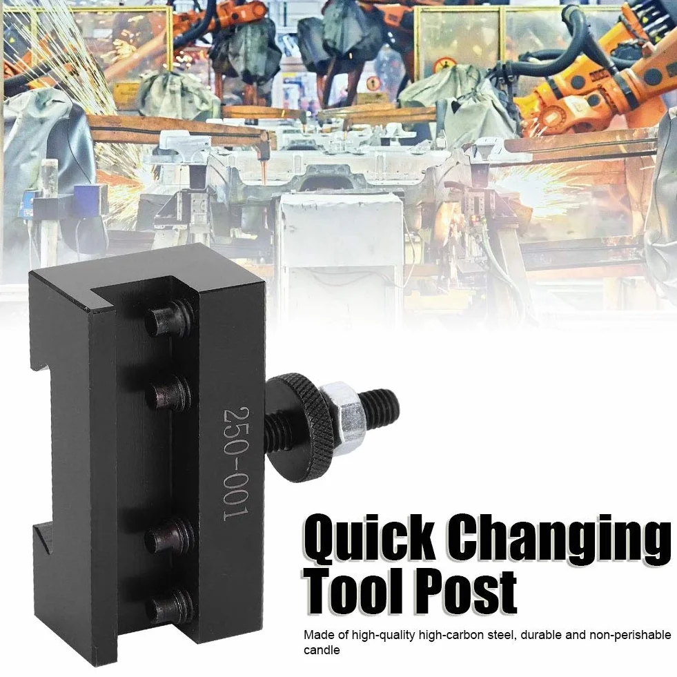 Portautensili a Cambio Rapido, Portautensili Tornio CNC per Lavorazioni Meccaniche Produzione (250‑001)