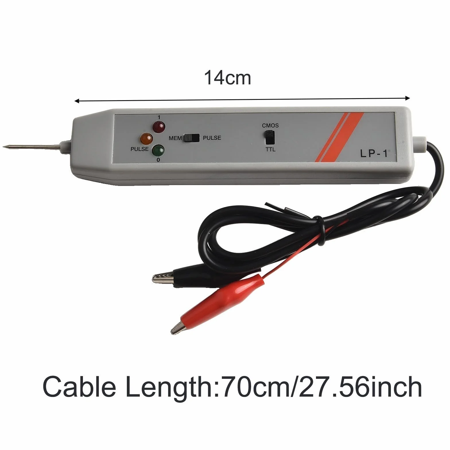 Sonda logica per DTL TTL CMOS, risposta ad alta frequenza, tester conveniente LP1 di memoria di impulso