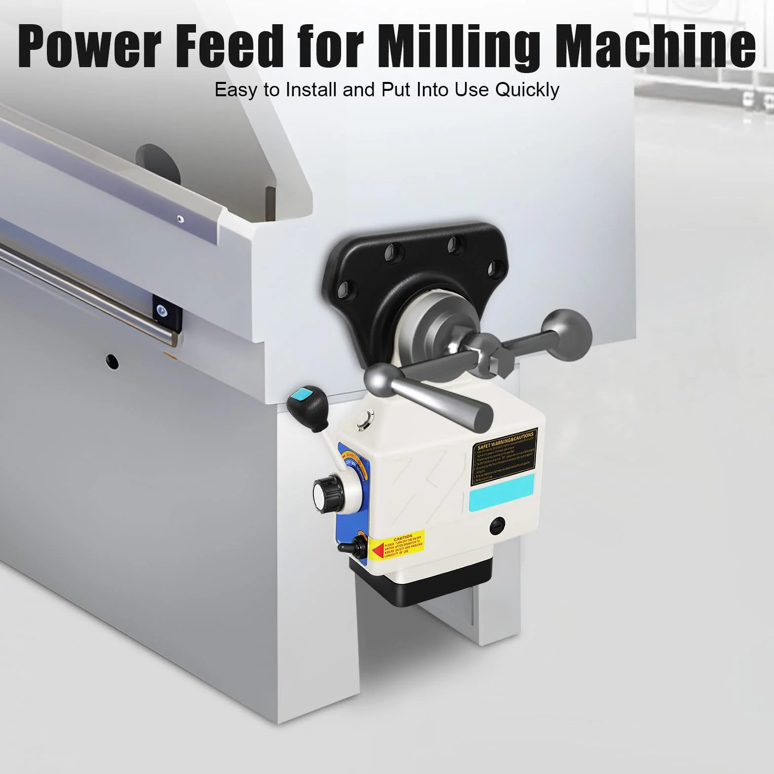 Alimentazione motorizzata 95W 200 giri/min do fresatrice Tavolo di fresatura