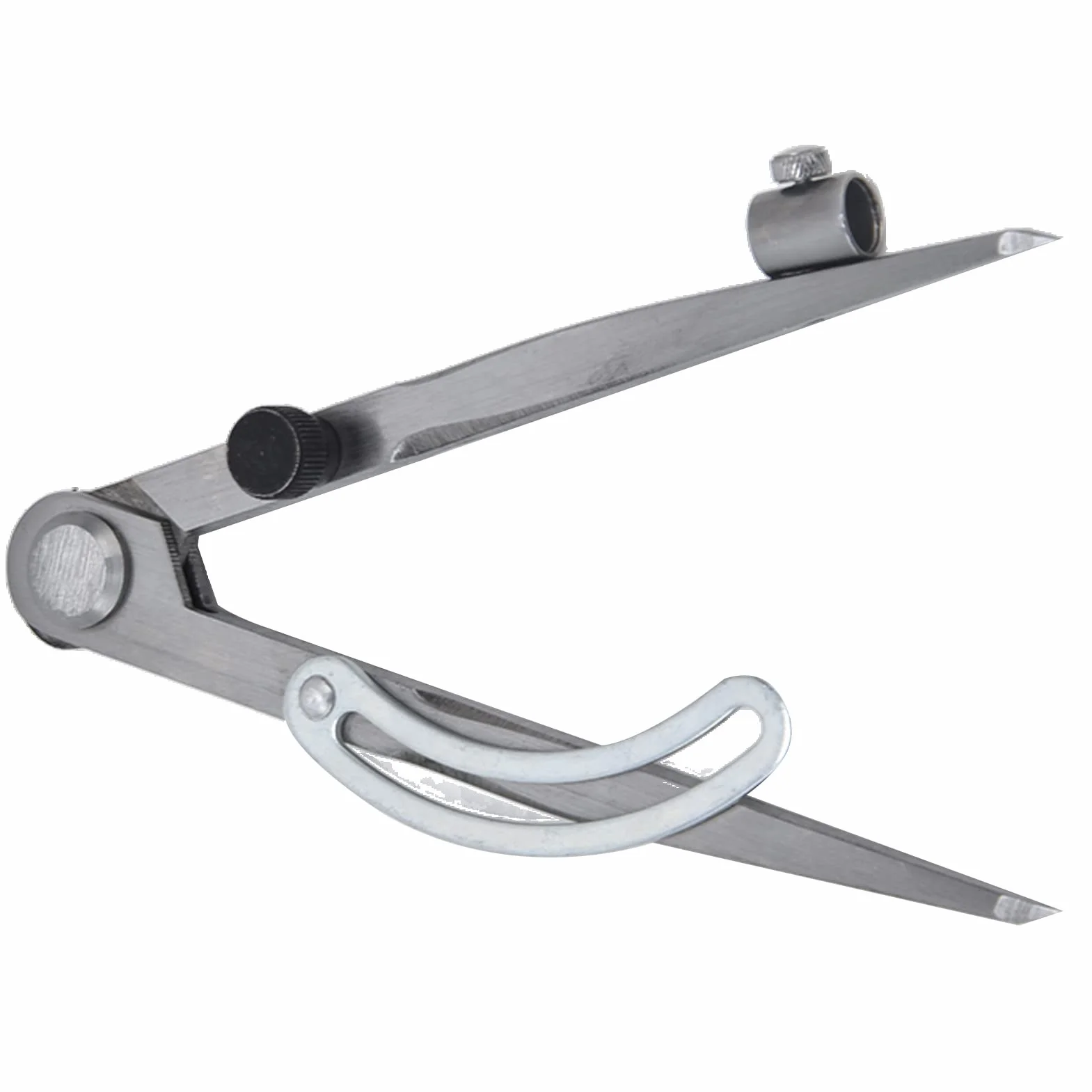 Calibro divisorio in acciaio al carbonio regolabile e bloccabile con angolo 150mm per lavorazione del legno